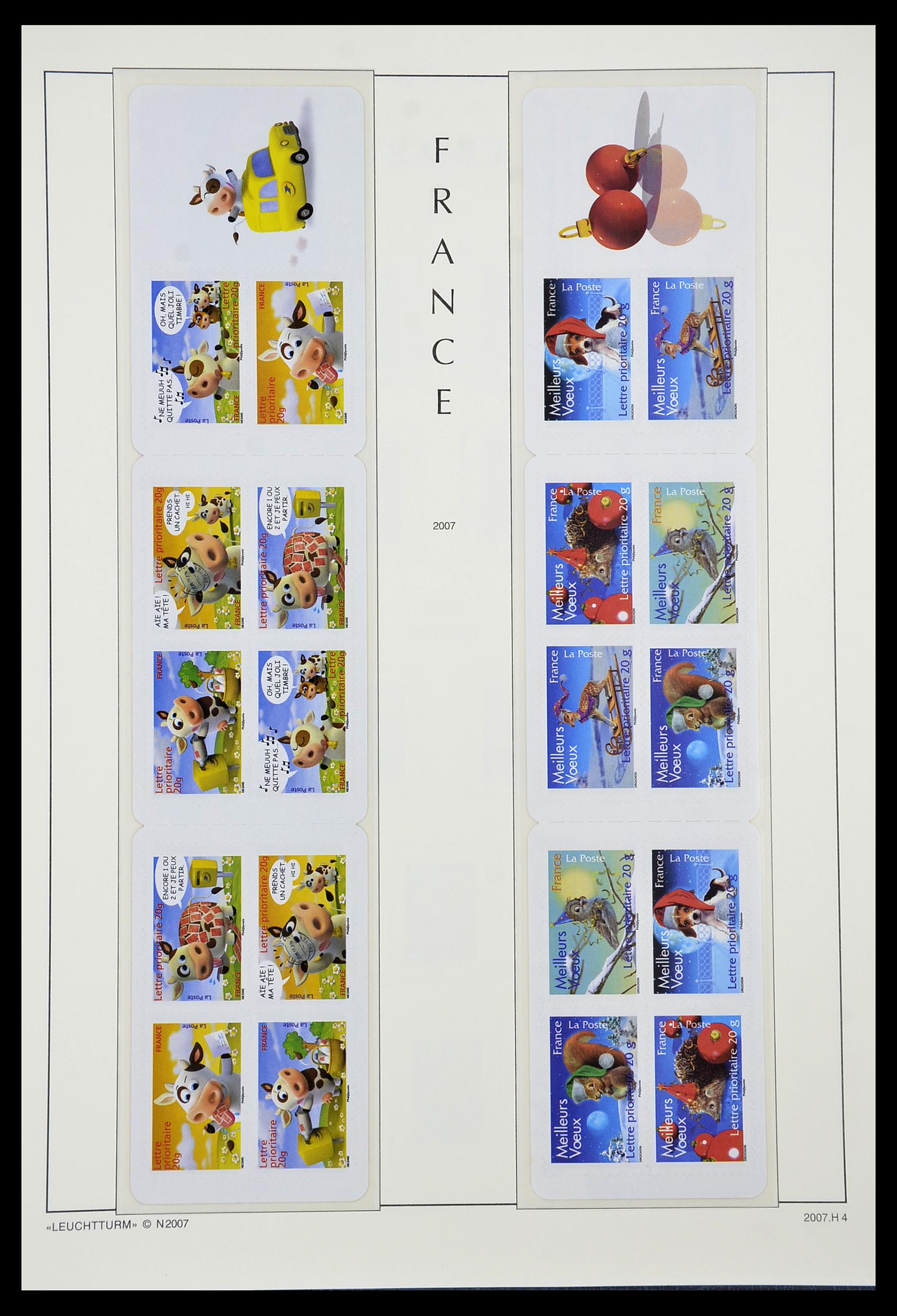 34255 526 - Postzegelverzameling 34255 Frankrijk 1849-2008.