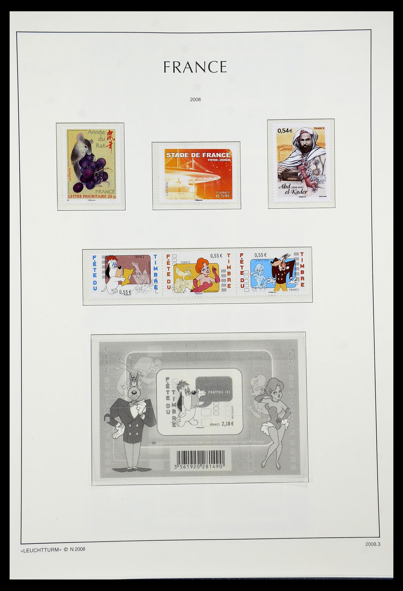 34255 528 - Postzegelverzameling 34255 Frankrijk 1849-2008.