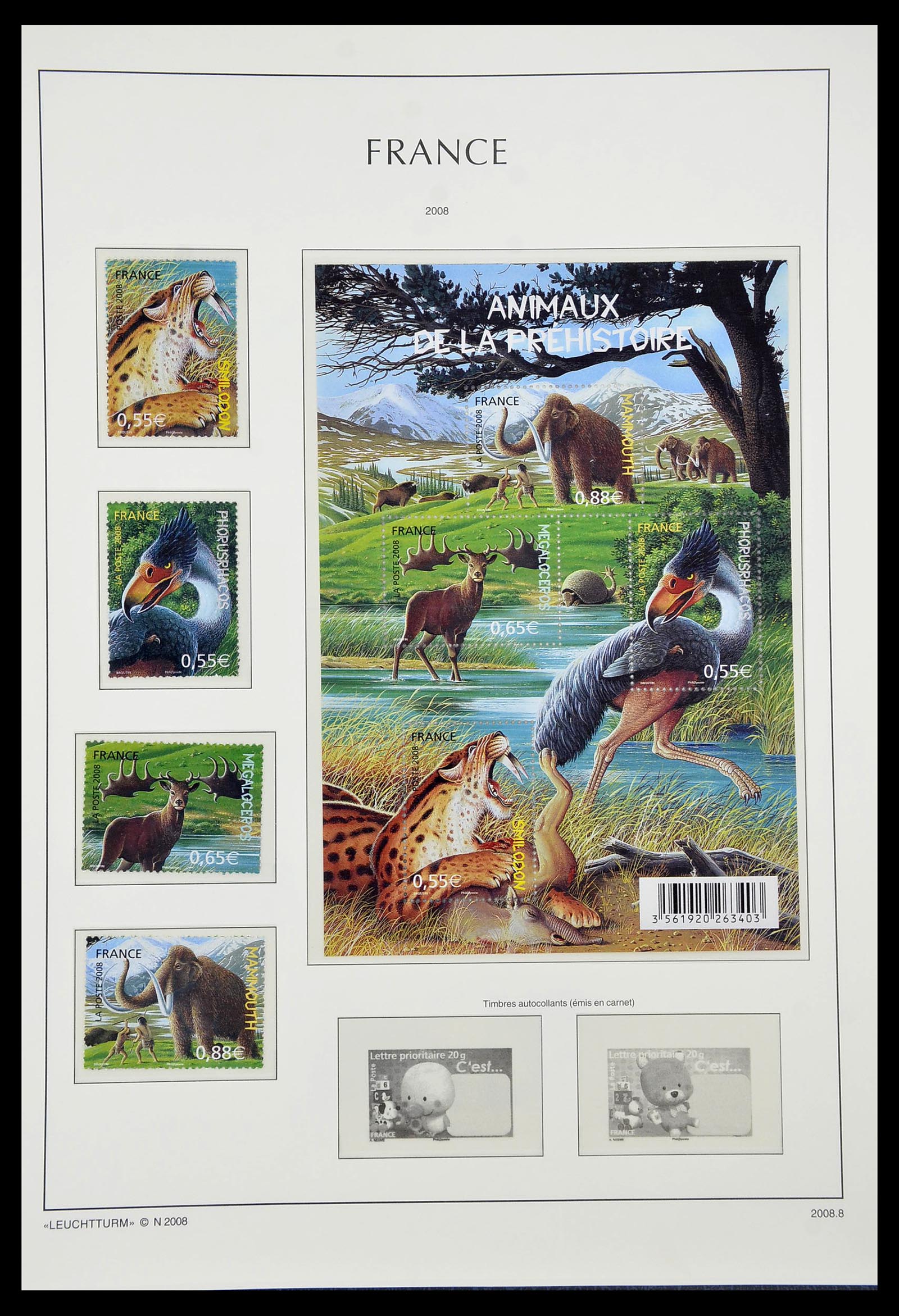 34255 531 - Postzegelverzameling 34255 Frankrijk 1849-2008.