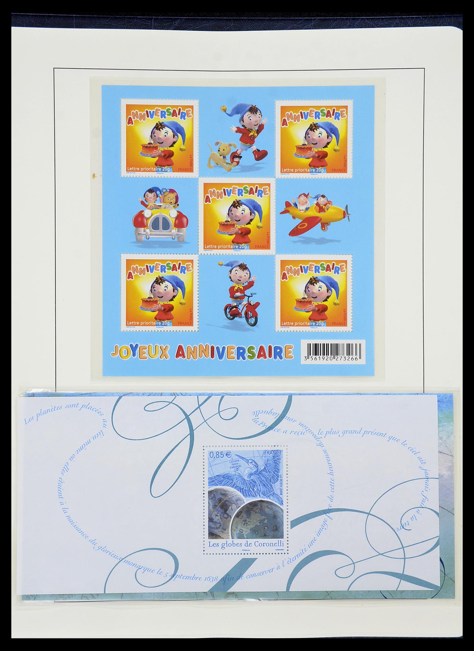 34255 533 - Postzegelverzameling 34255 Frankrijk 1849-2008.