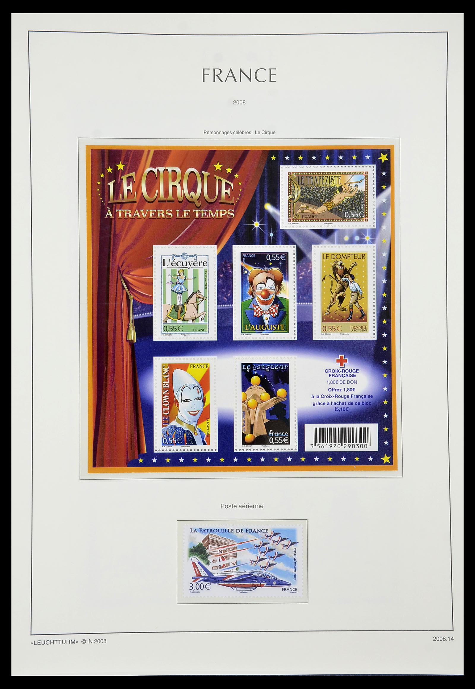 34255 536 - Postzegelverzameling 34255 Frankrijk 1849-2008.