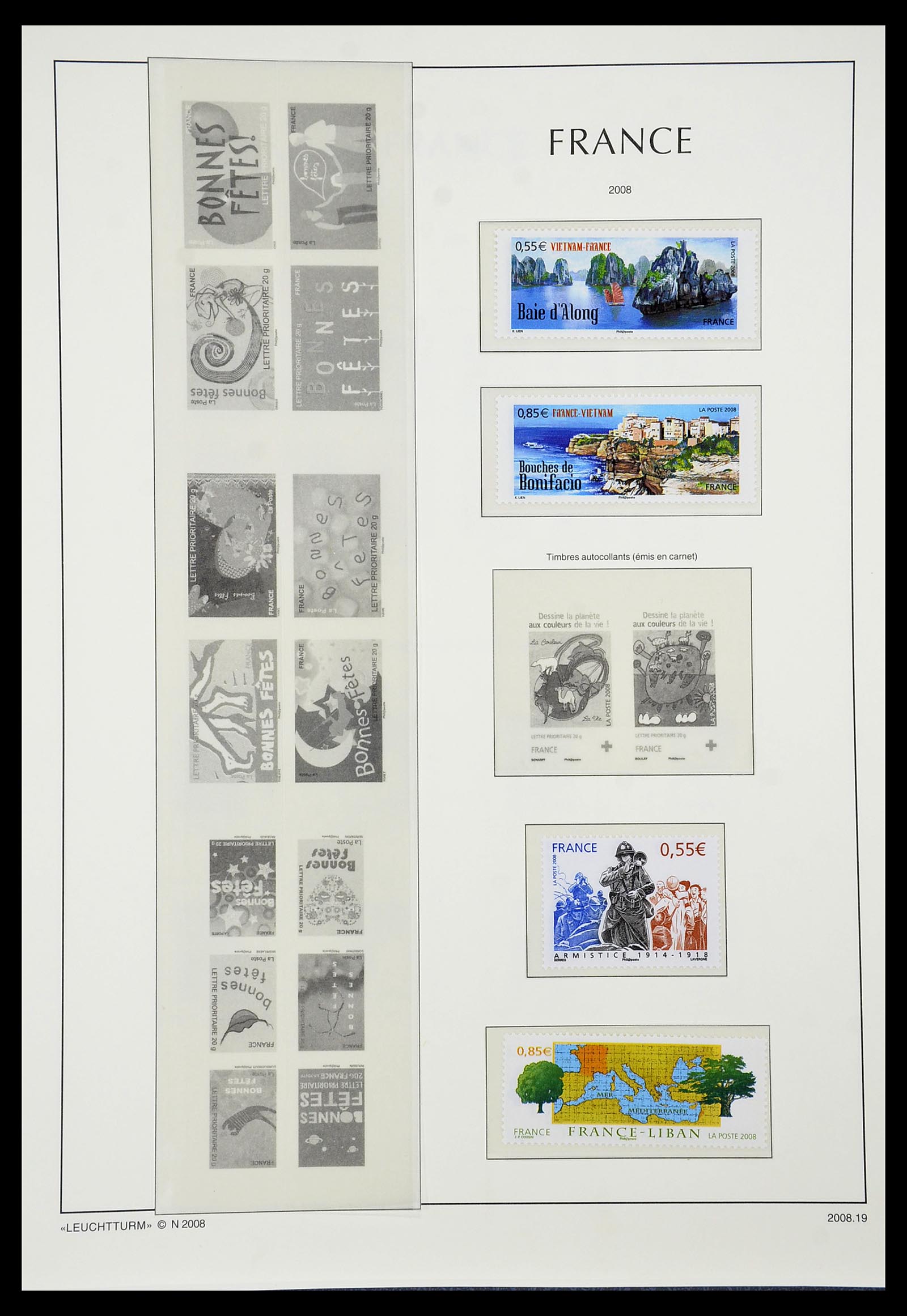 34255 540 - Postzegelverzameling 34255 Frankrijk 1849-2008.