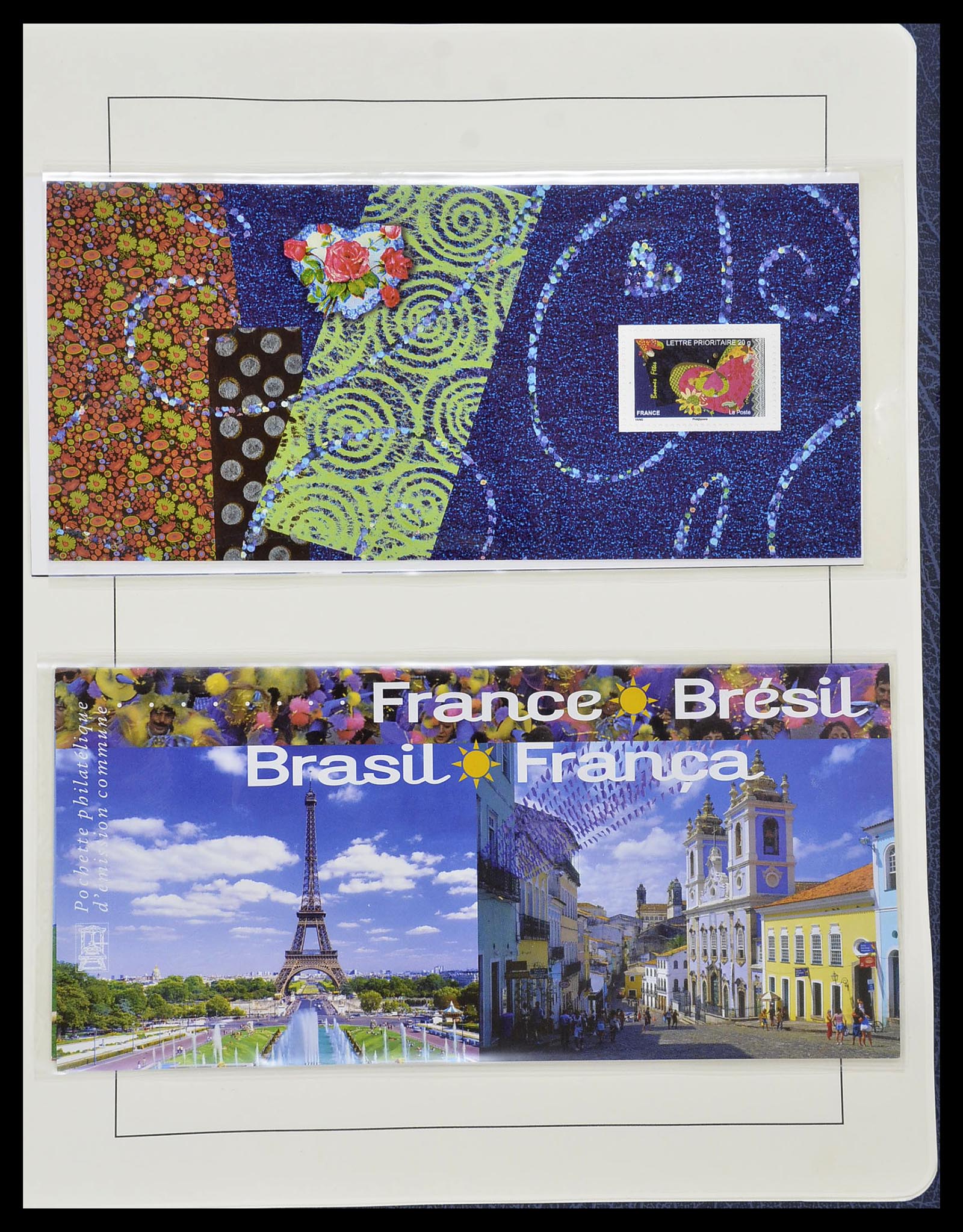 34255 544 - Postzegelverzameling 34255 Frankrijk 1849-2008.