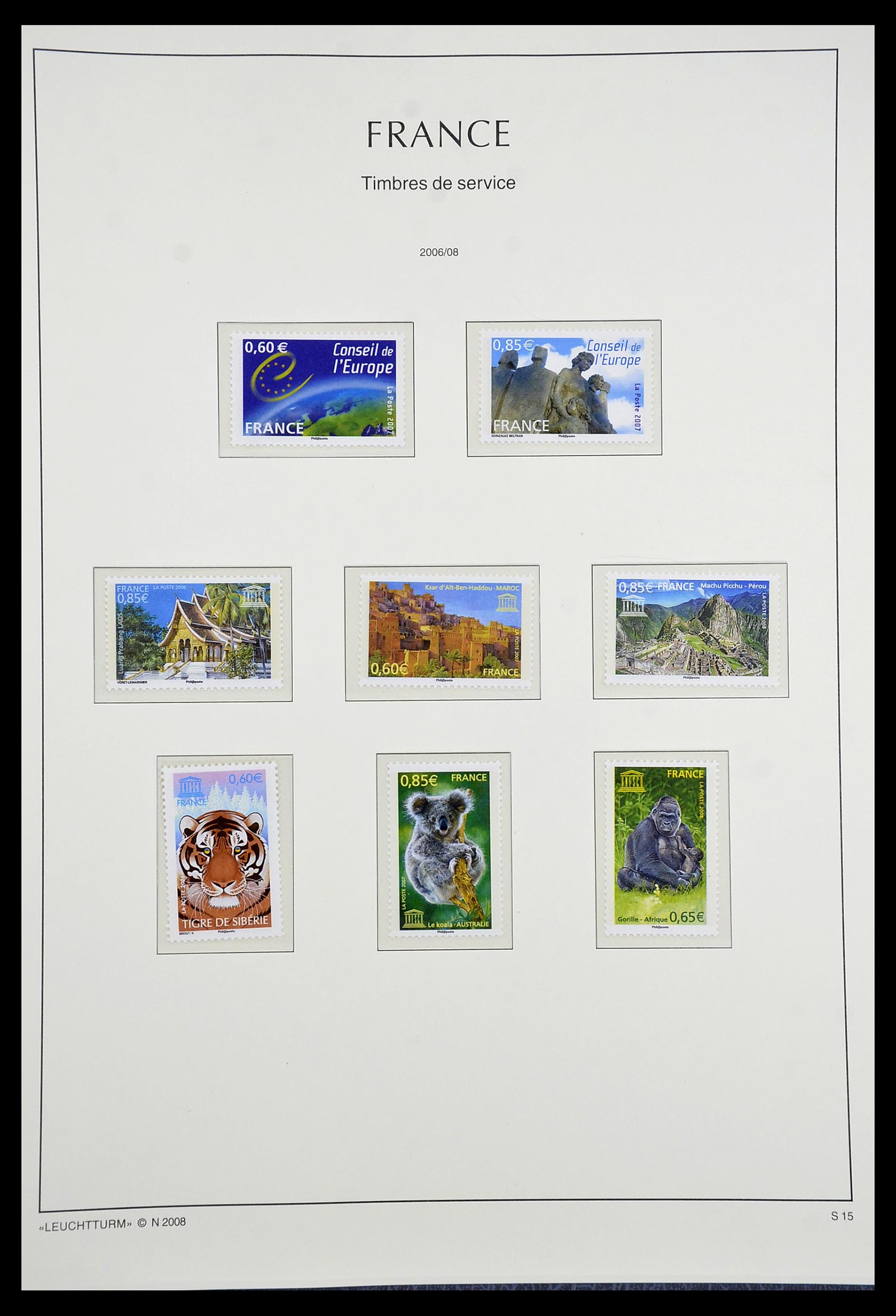 34255 546 - Postzegelverzameling 34255 Frankrijk 1849-2008.