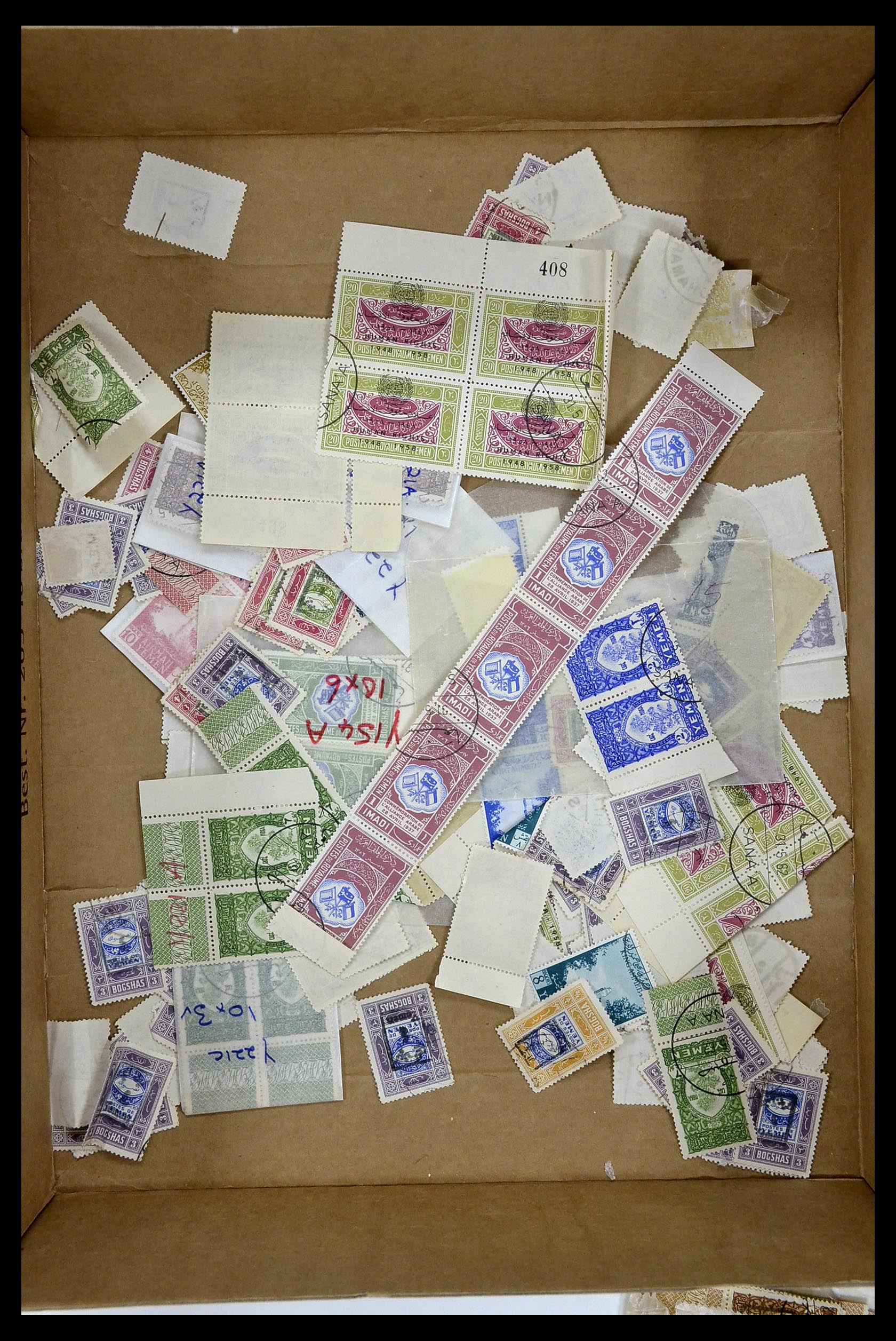 34257 001 - Stamp collection 34257 Yemen 1930-1962.