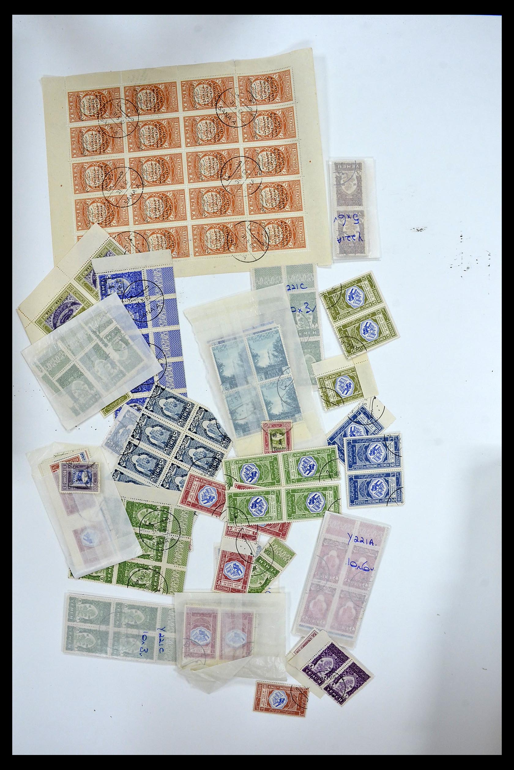 34257 003 - Stamp collection 34257 Yemen 1930-1962.