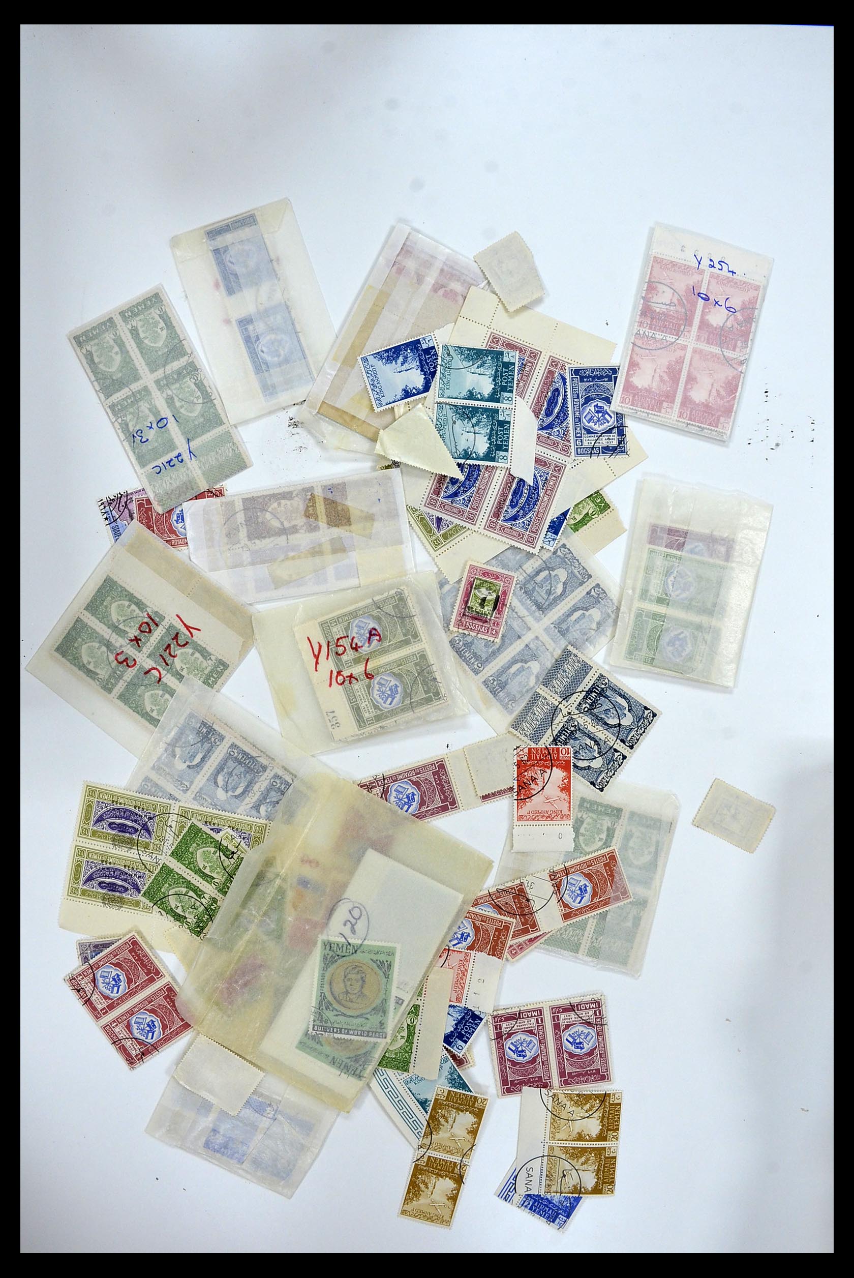 34257 004 - Stamp collection 34257 Yemen 1930-1962.