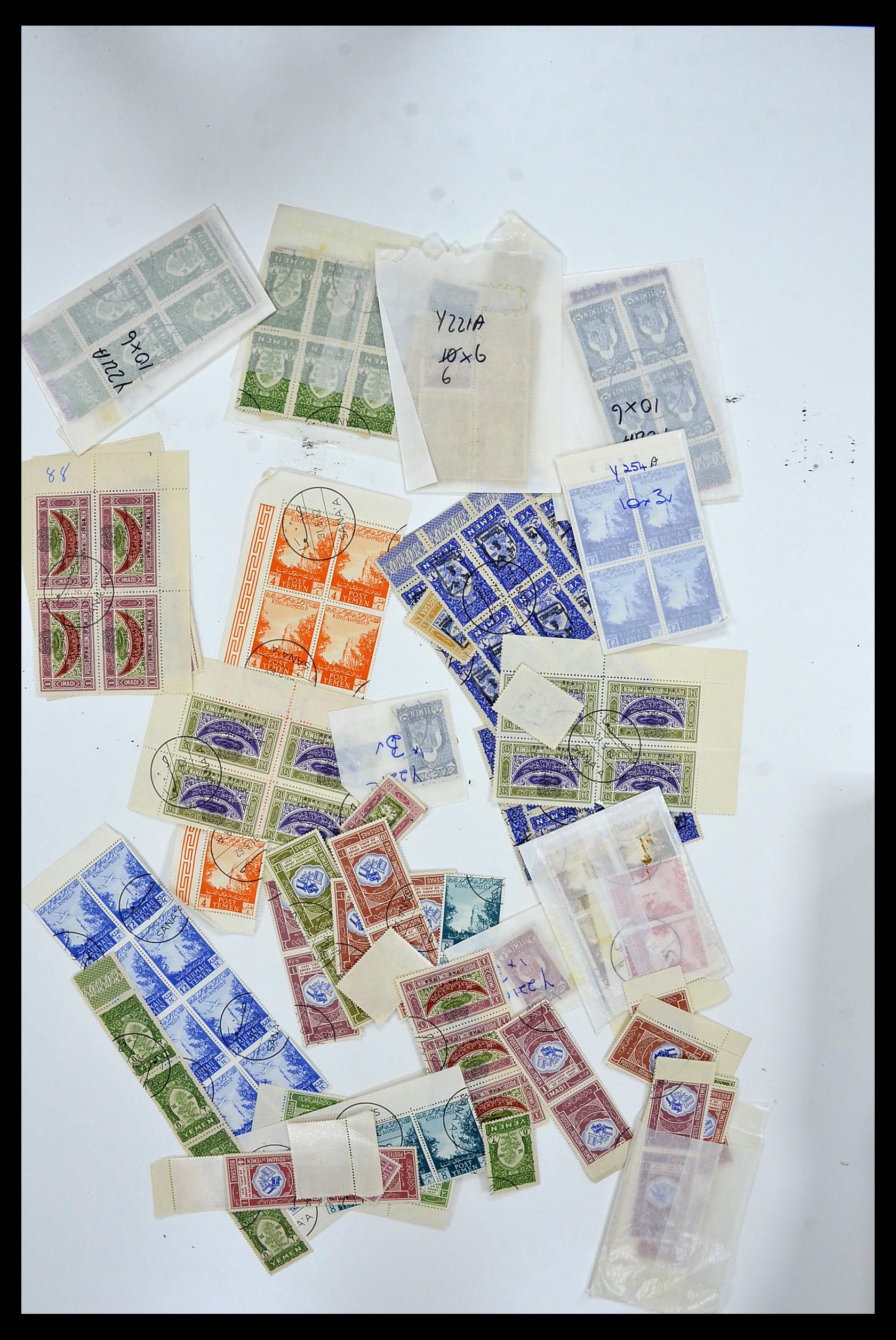 34257 006 - Postzegelverzameling 34257 Jemen 1930-1962.
