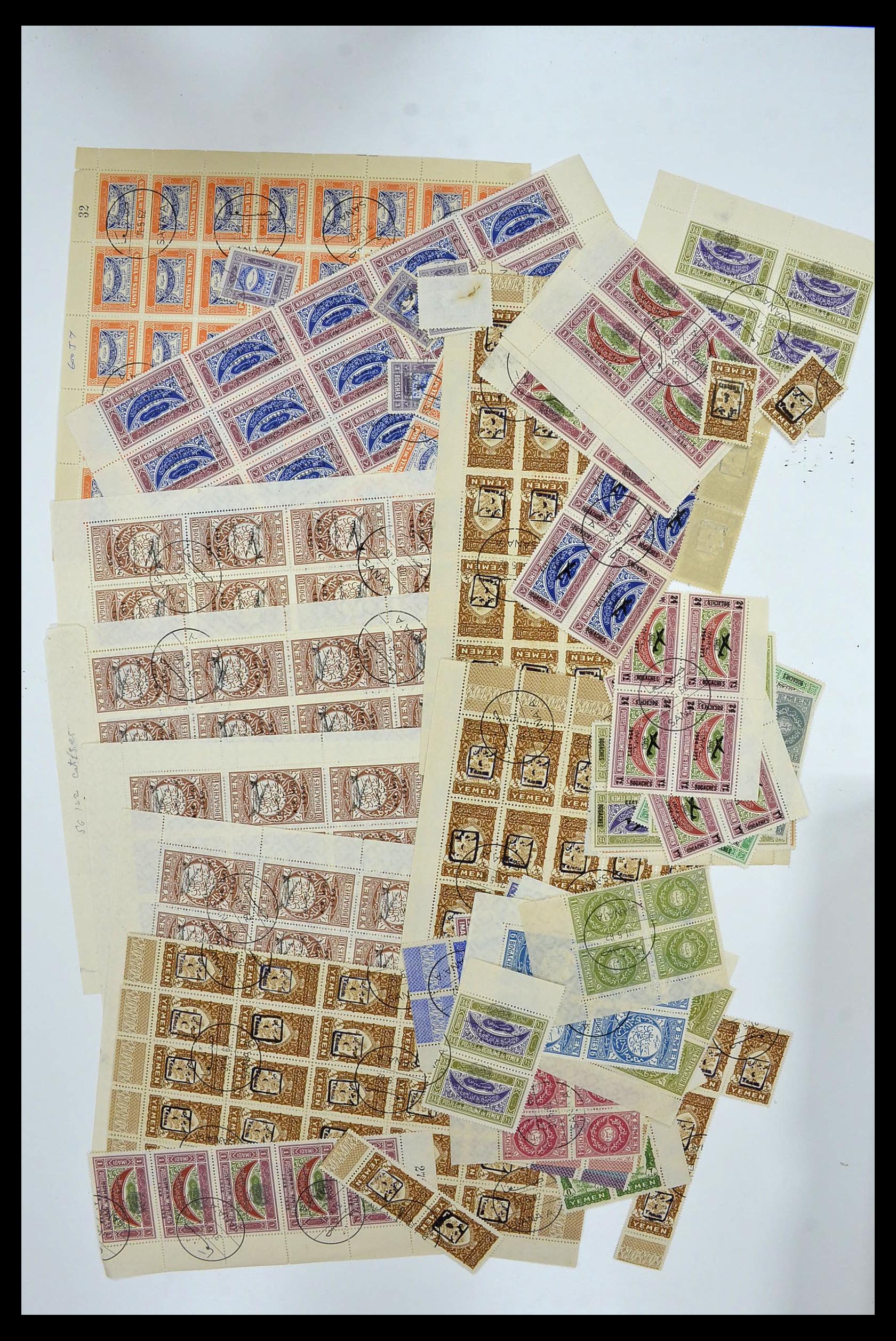 34257 021 - Stamp collection 34257 Yemen 1930-1962.
