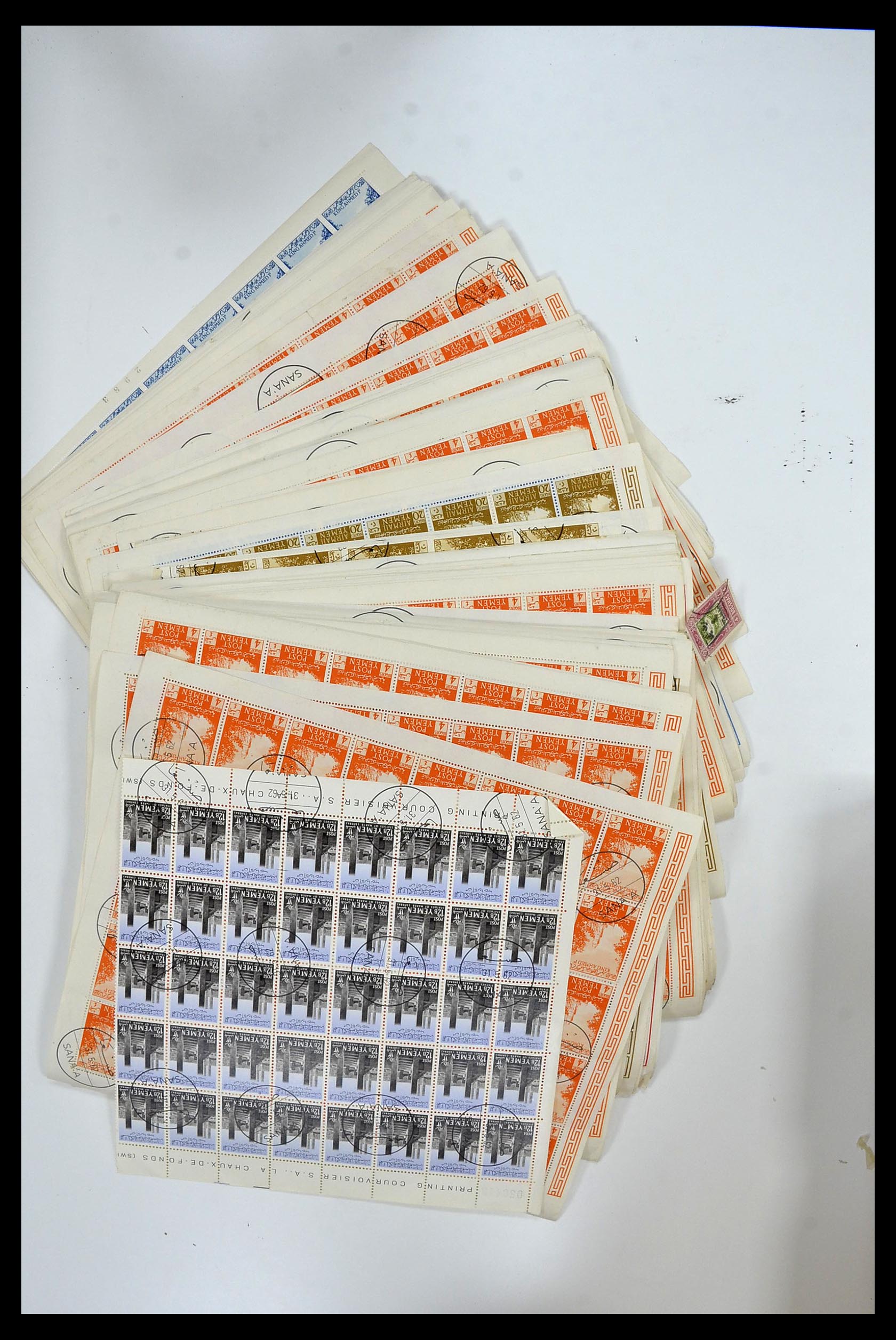 34257 025 - Postzegelverzameling 34257 Jemen 1930-1962.