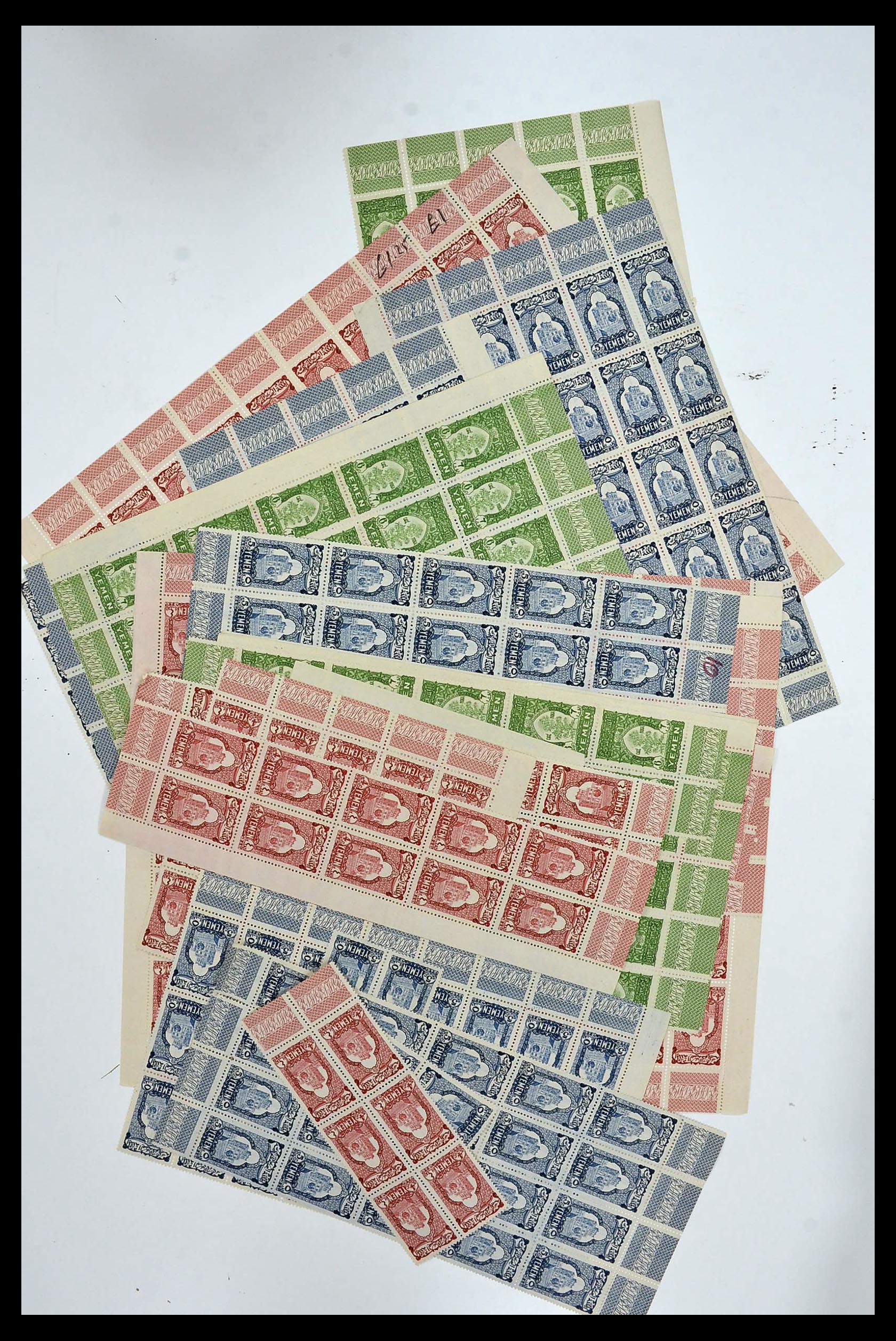 34257 032 - Stamp collection 34257 Yemen 1930-1962.