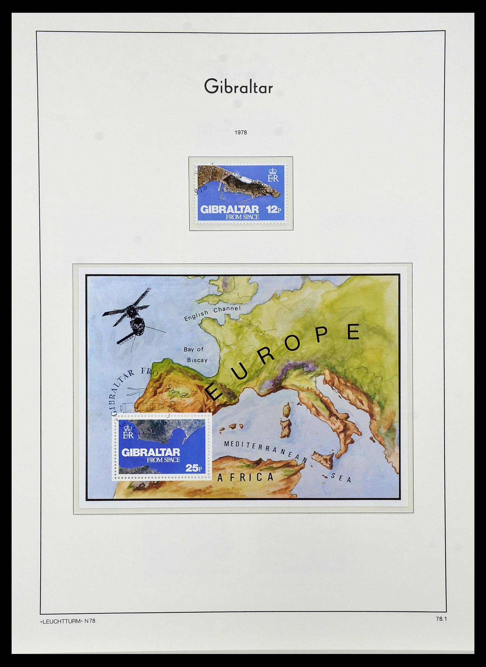 34261 031 - Postzegelverzameling 34261 Gibraltar en Malta 1953-1985.