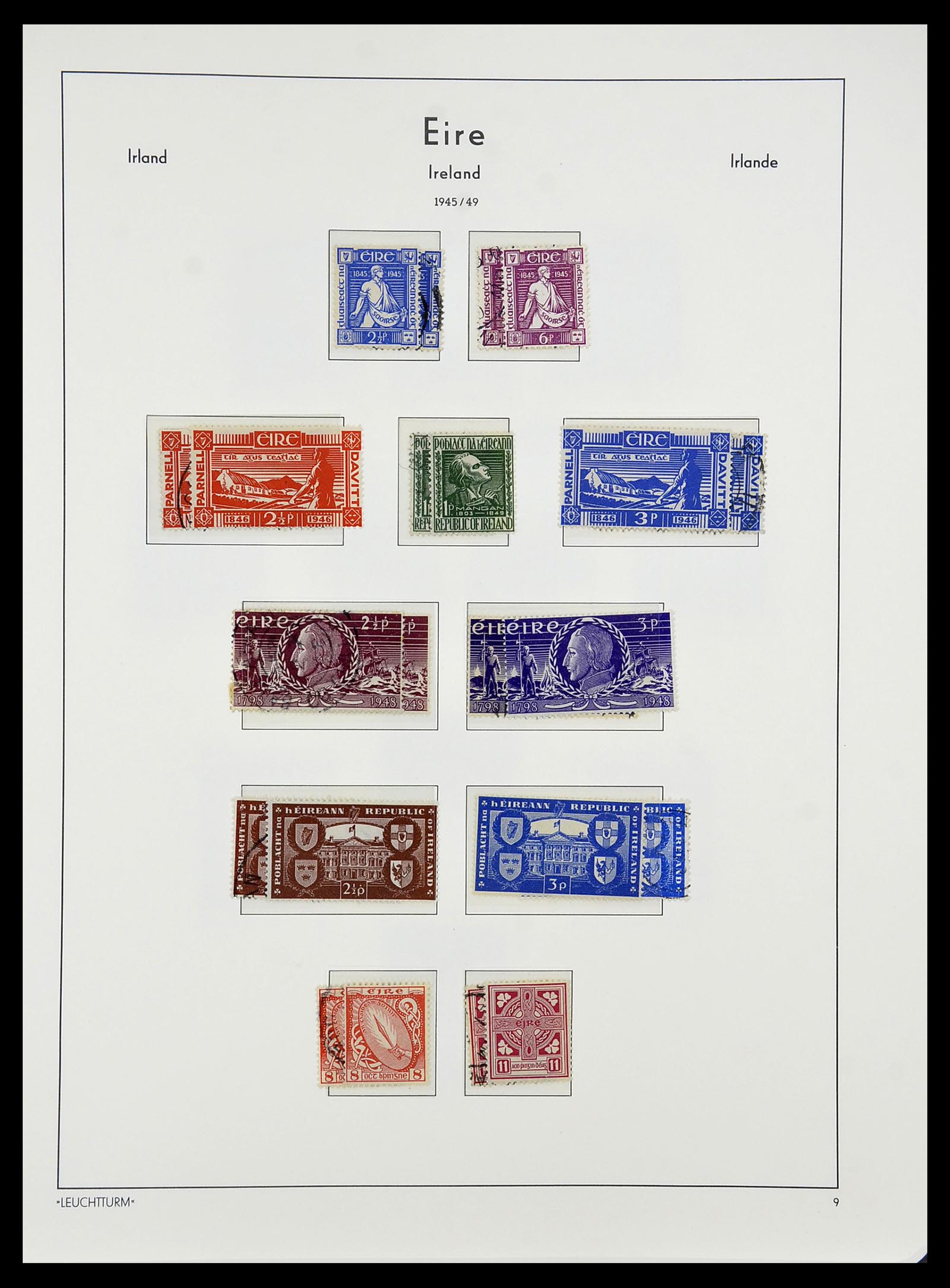 34264 017 - Postzegelverzameling 34264 Ierland 1922-2002.