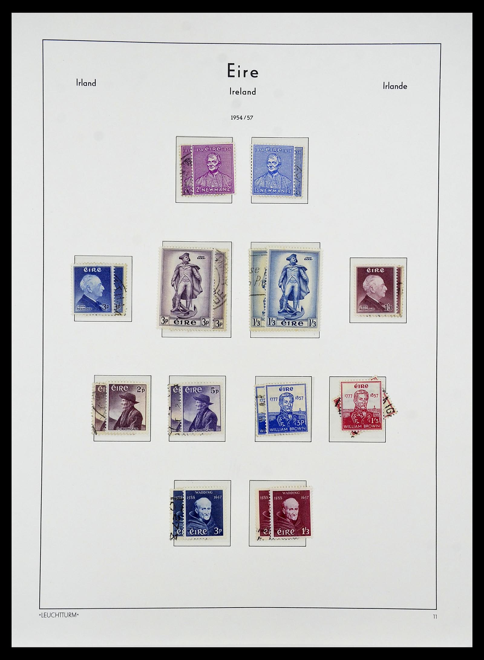 34264 019 - Postzegelverzameling 34264 Ierland 1922-2002.