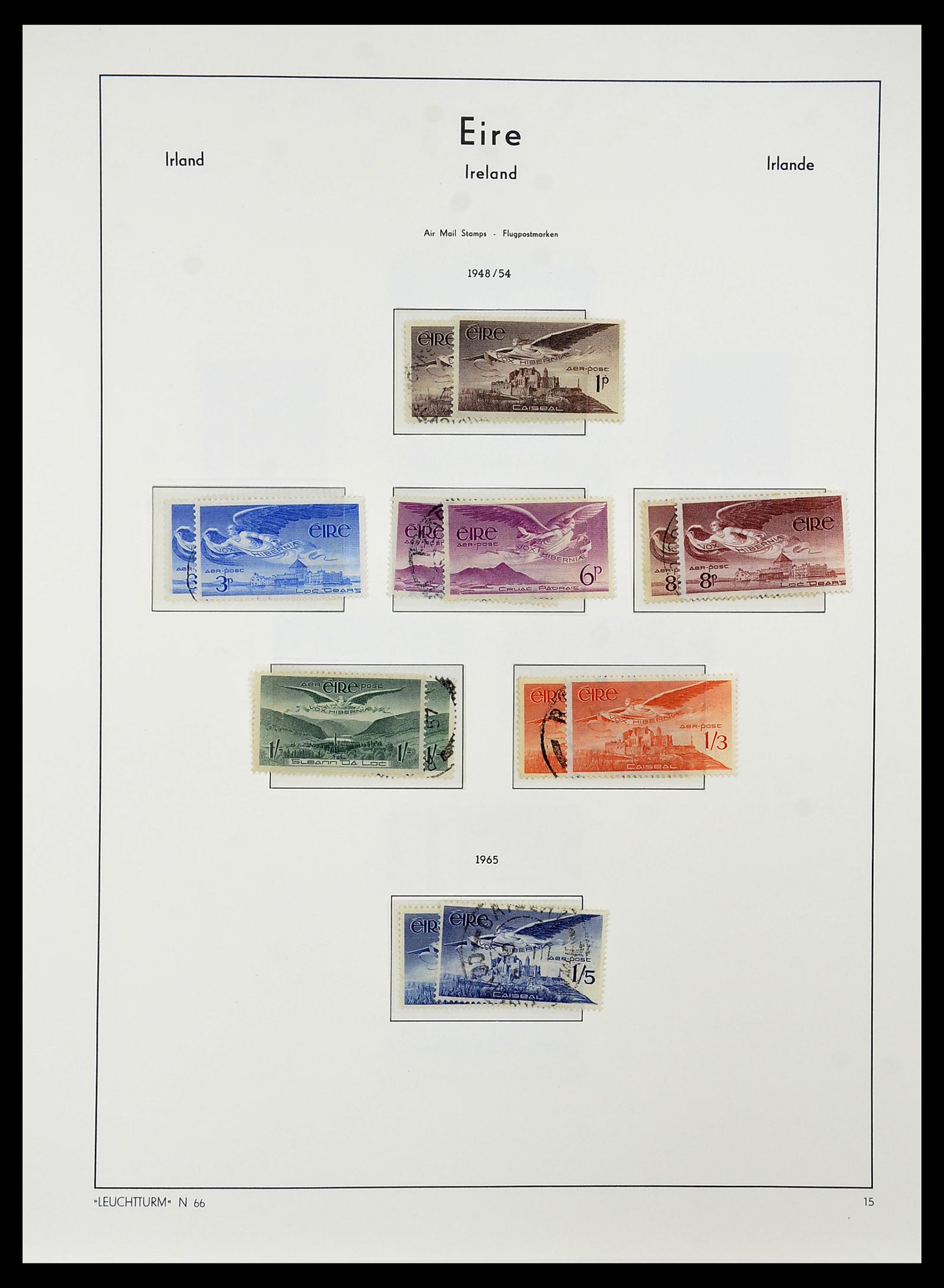 34264 023 - Postzegelverzameling 34264 Ierland 1922-2002.