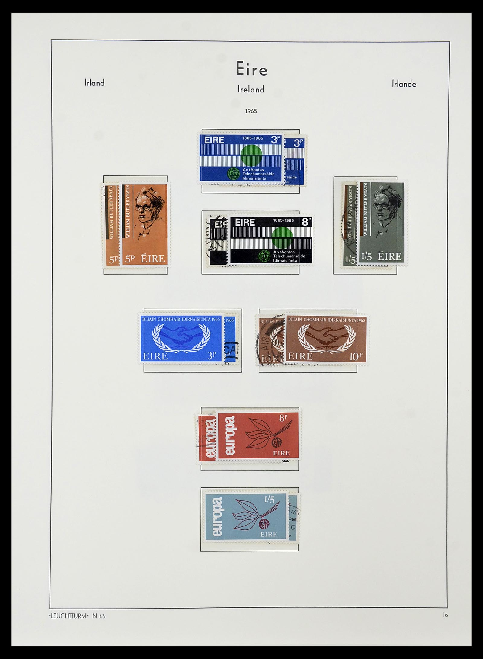 34264 024 - Postzegelverzameling 34264 Ierland 1922-2002.