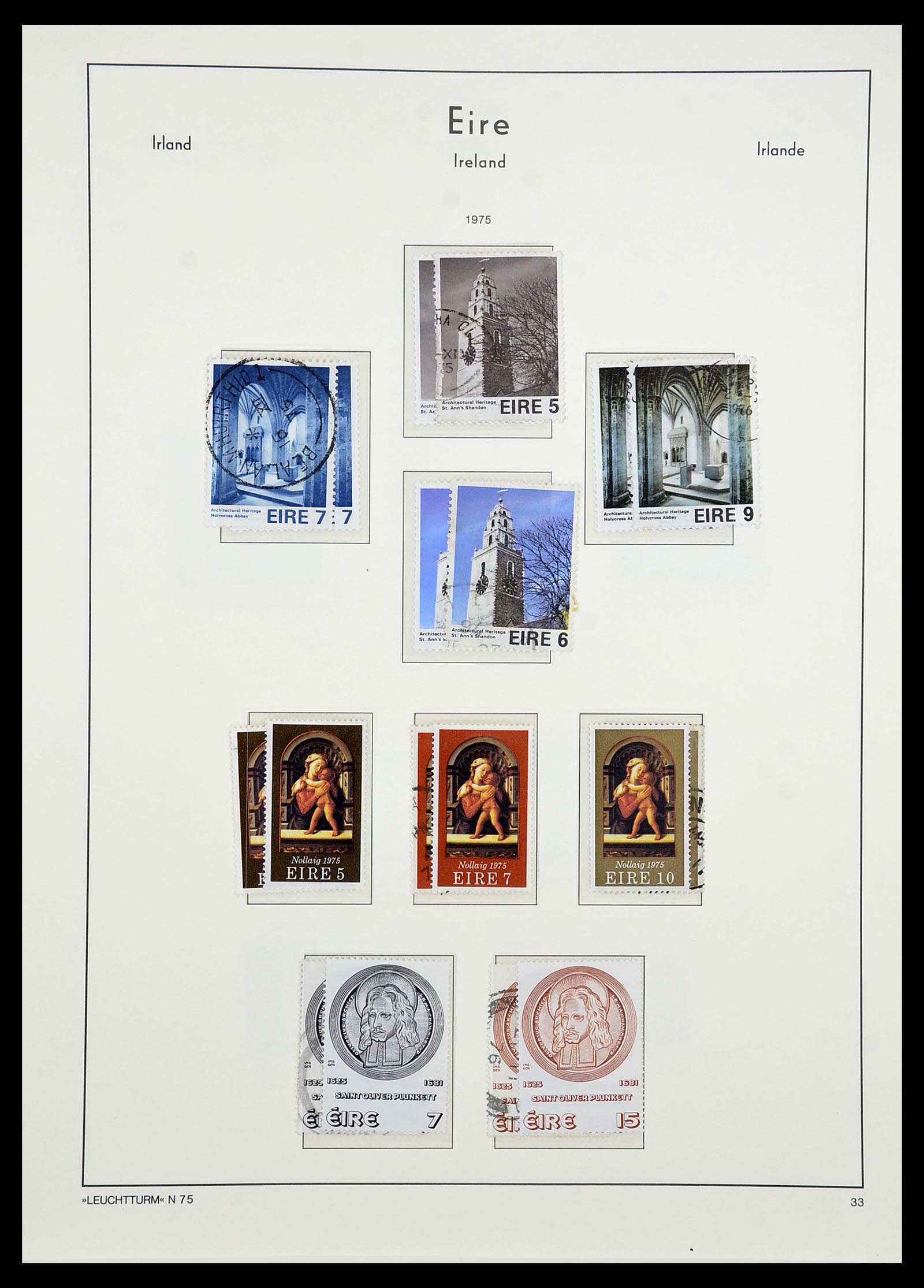 34264 043 - Postzegelverzameling 34264 Ierland 1922-2002.