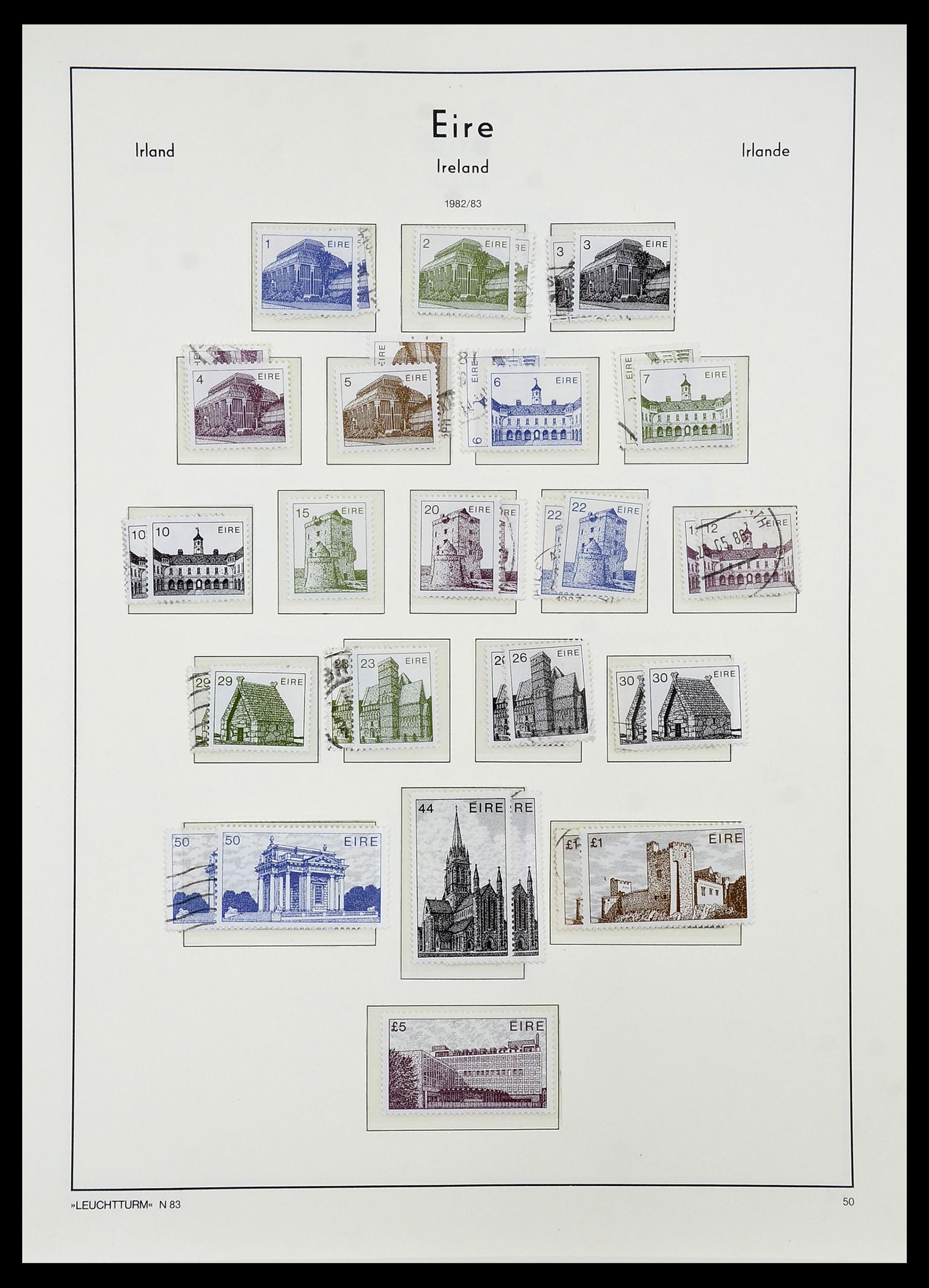 34264 061 - Stamp collection 34264 Ireland 1922-2002.