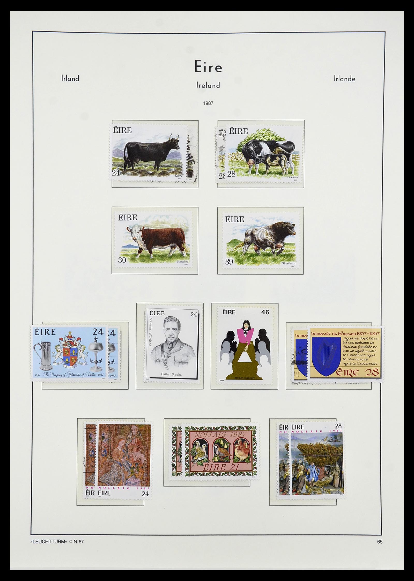 34264 077 - Stamp collection 34264 Ireland 1922-2002.