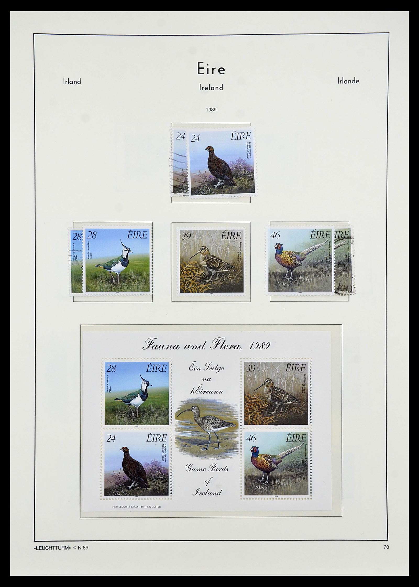 34264 082 - Postzegelverzameling 34264 Ierland 1922-2002.