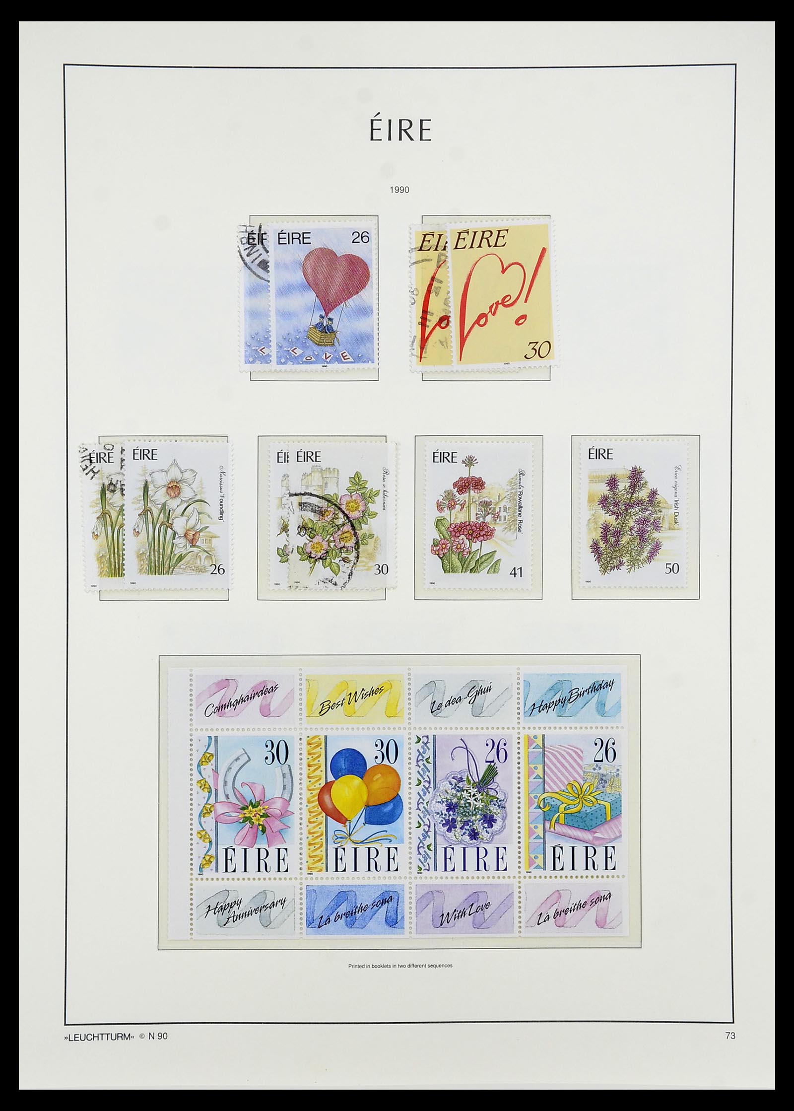 34264 085 - Postzegelverzameling 34264 Ierland 1922-2002.