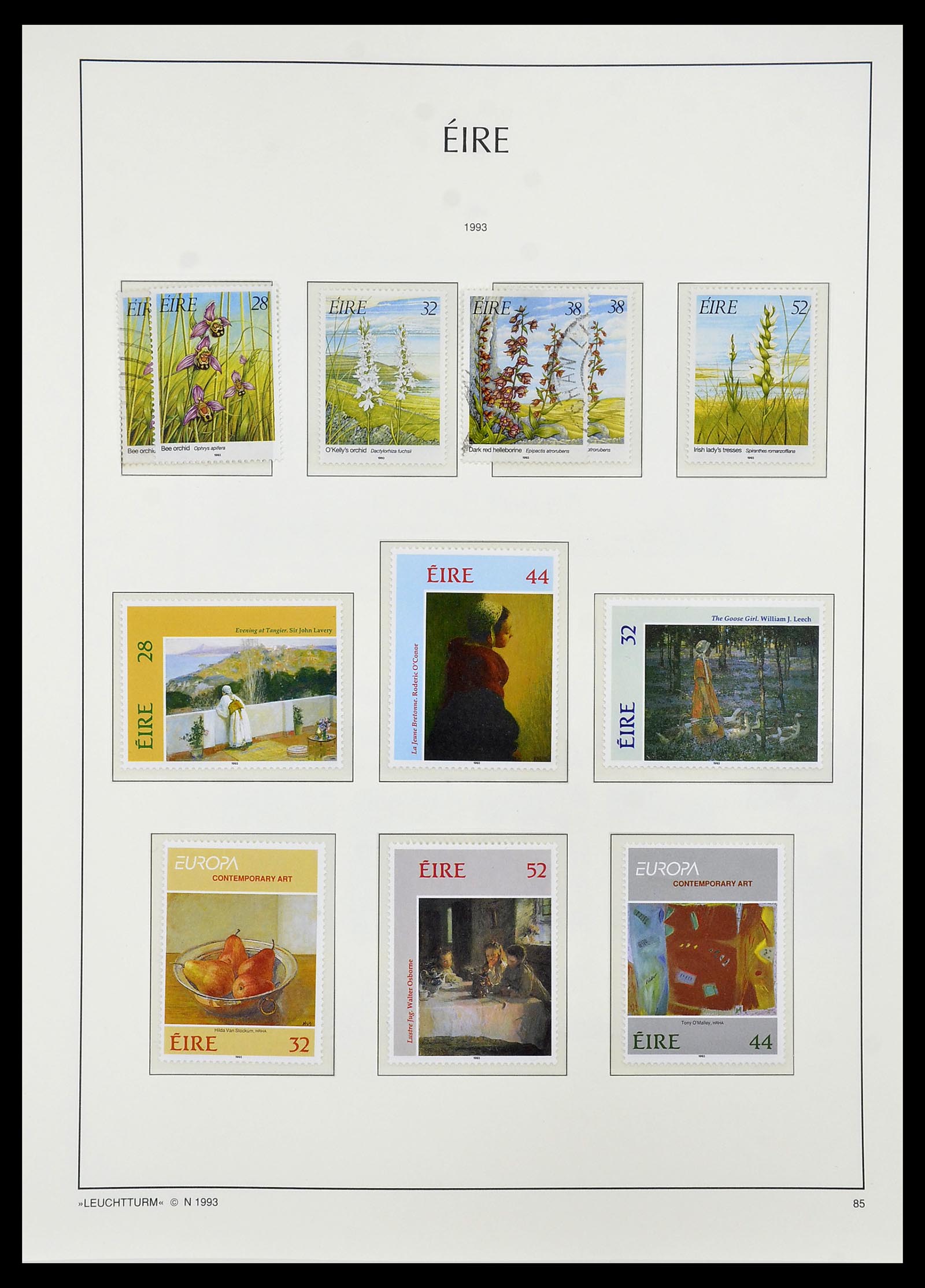 34264 097 - Postzegelverzameling 34264 Ierland 1922-2002.