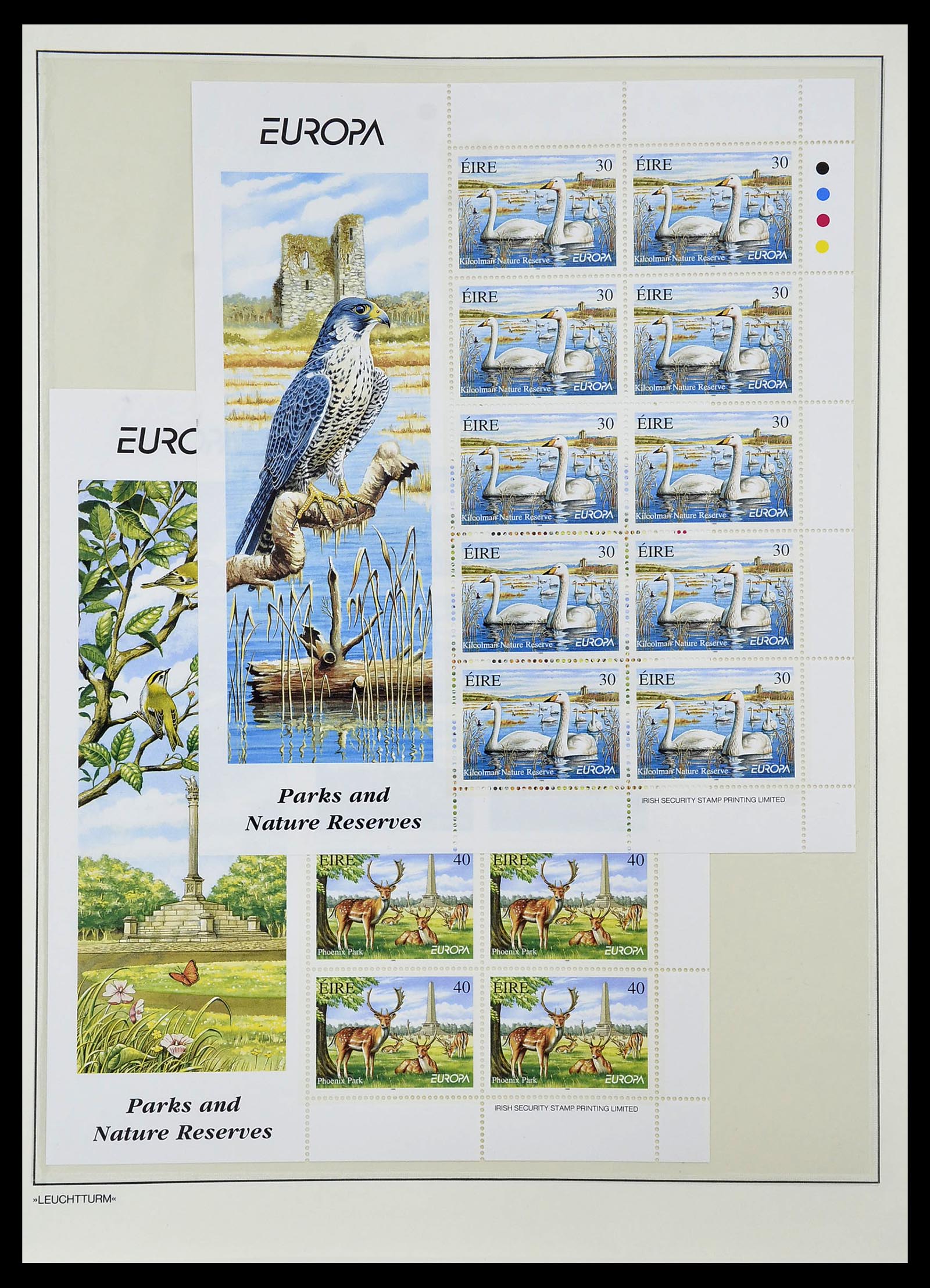 34264 183 - Postzegelverzameling 34264 Ierland 1922-2002.