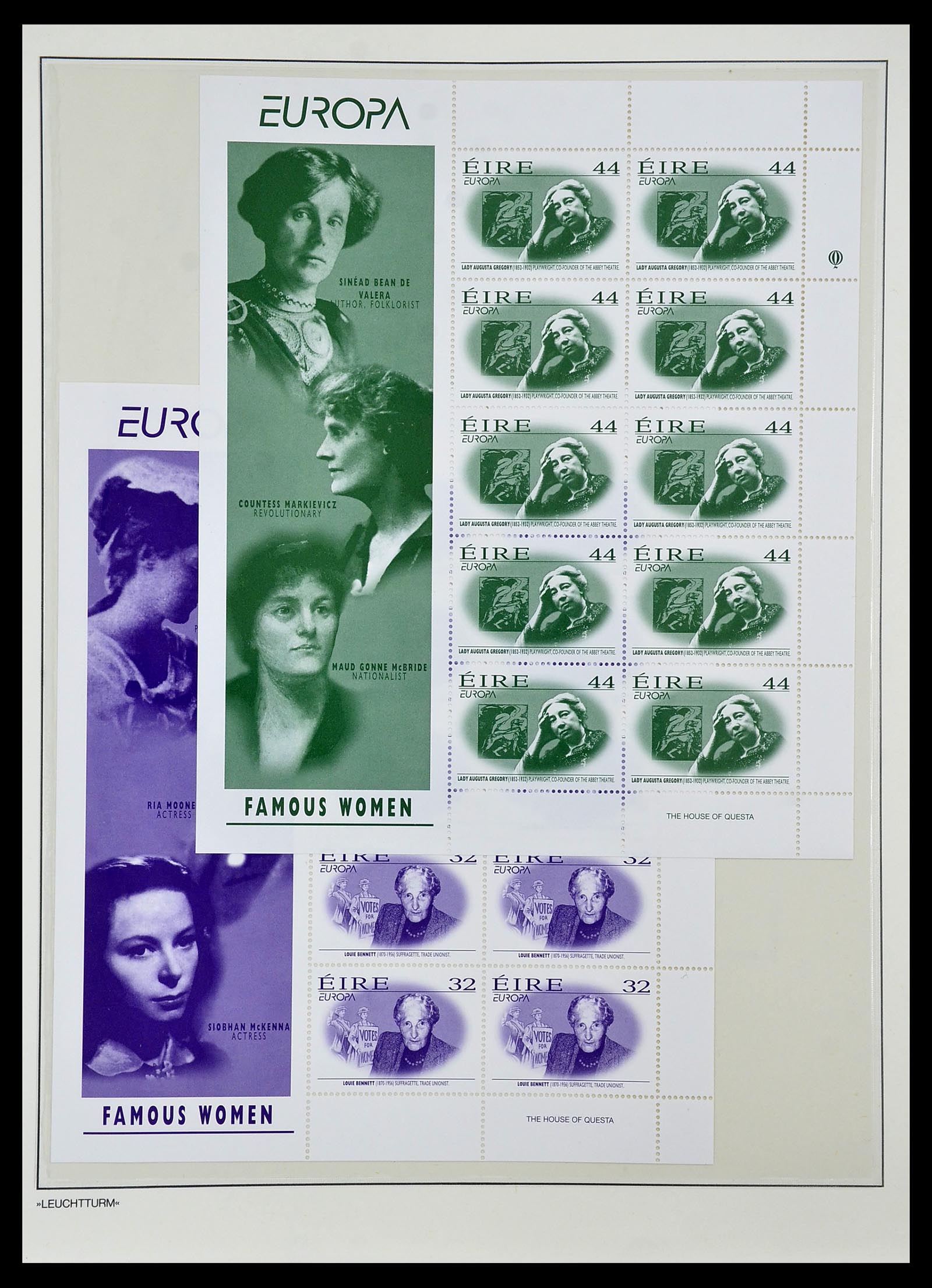 34264 184 - Postzegelverzameling 34264 Ierland 1922-2002.