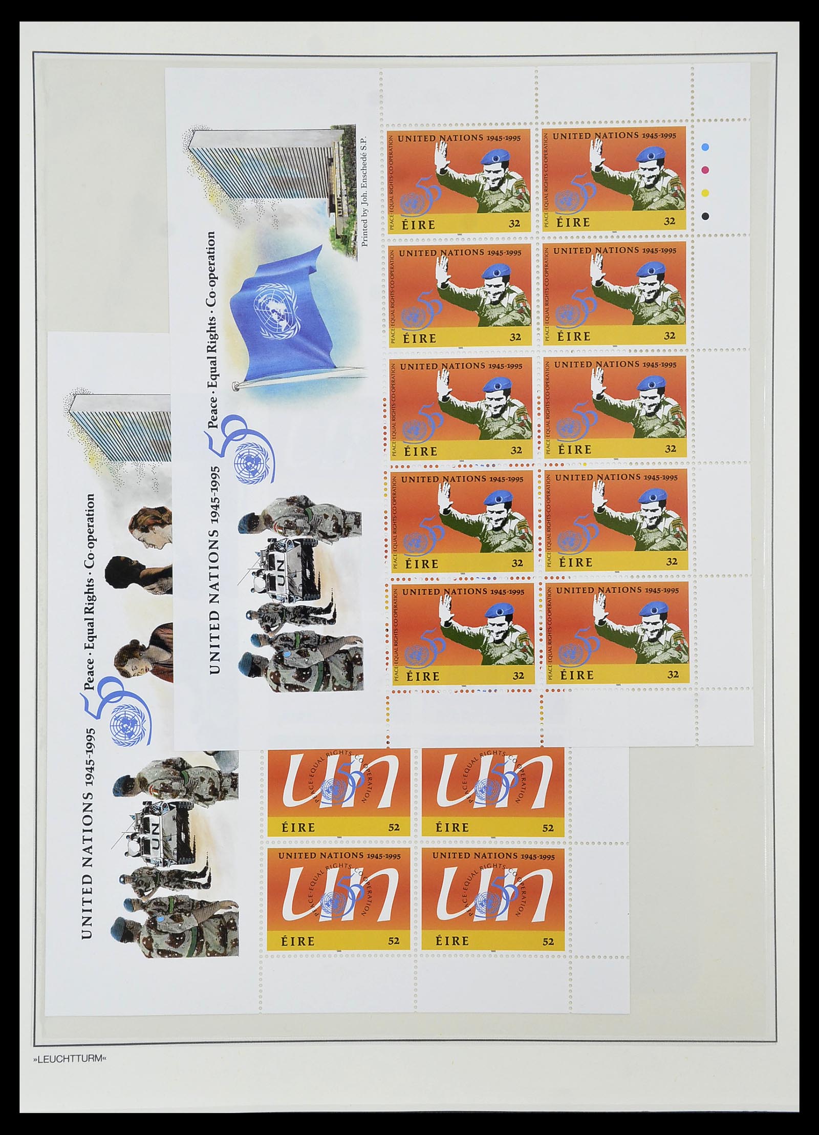 34264 186 - Postzegelverzameling 34264 Ierland 1922-2002.