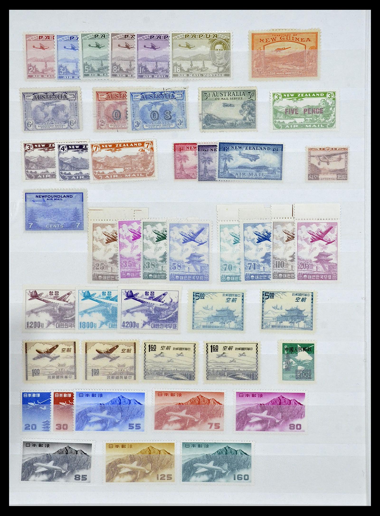34266 002 - Stamp collection 34266 World airmail 1920-1955.