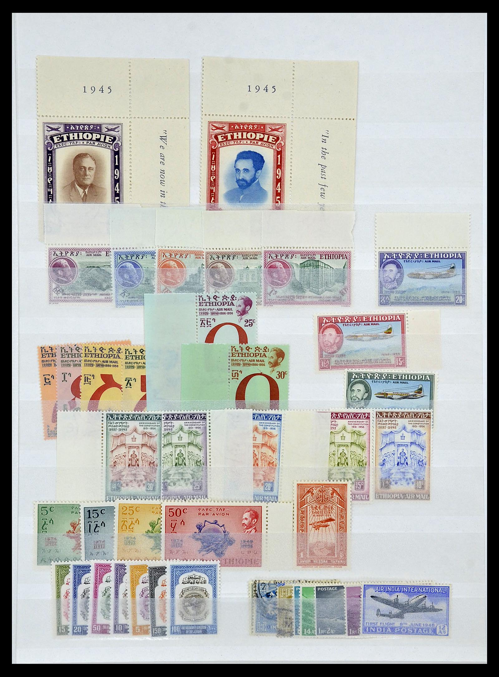 34266 007 - Stamp collection 34266 World airmail 1920-1955.