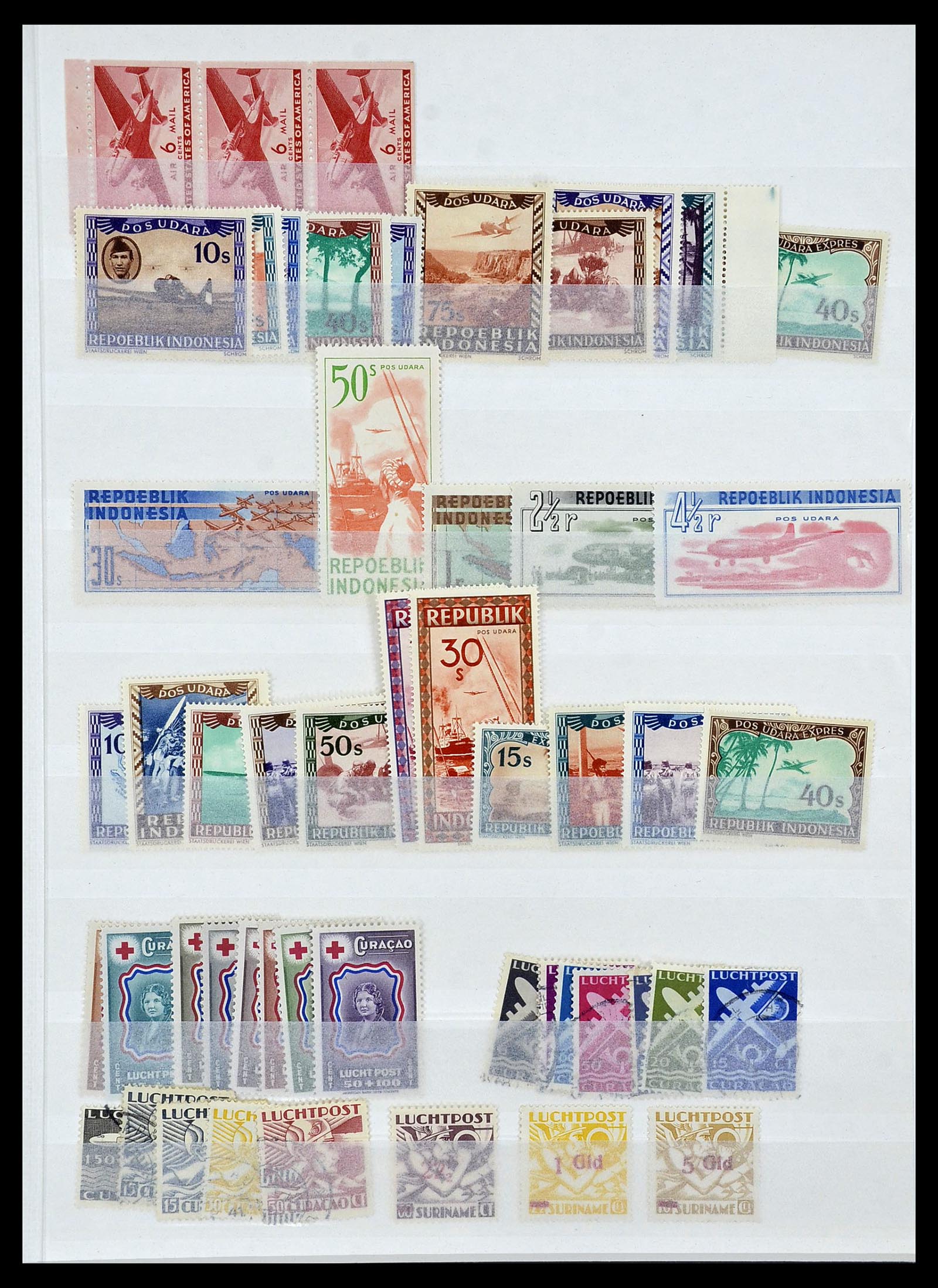 34266 009 - Stamp collection 34266 World airmail 1920-1955.