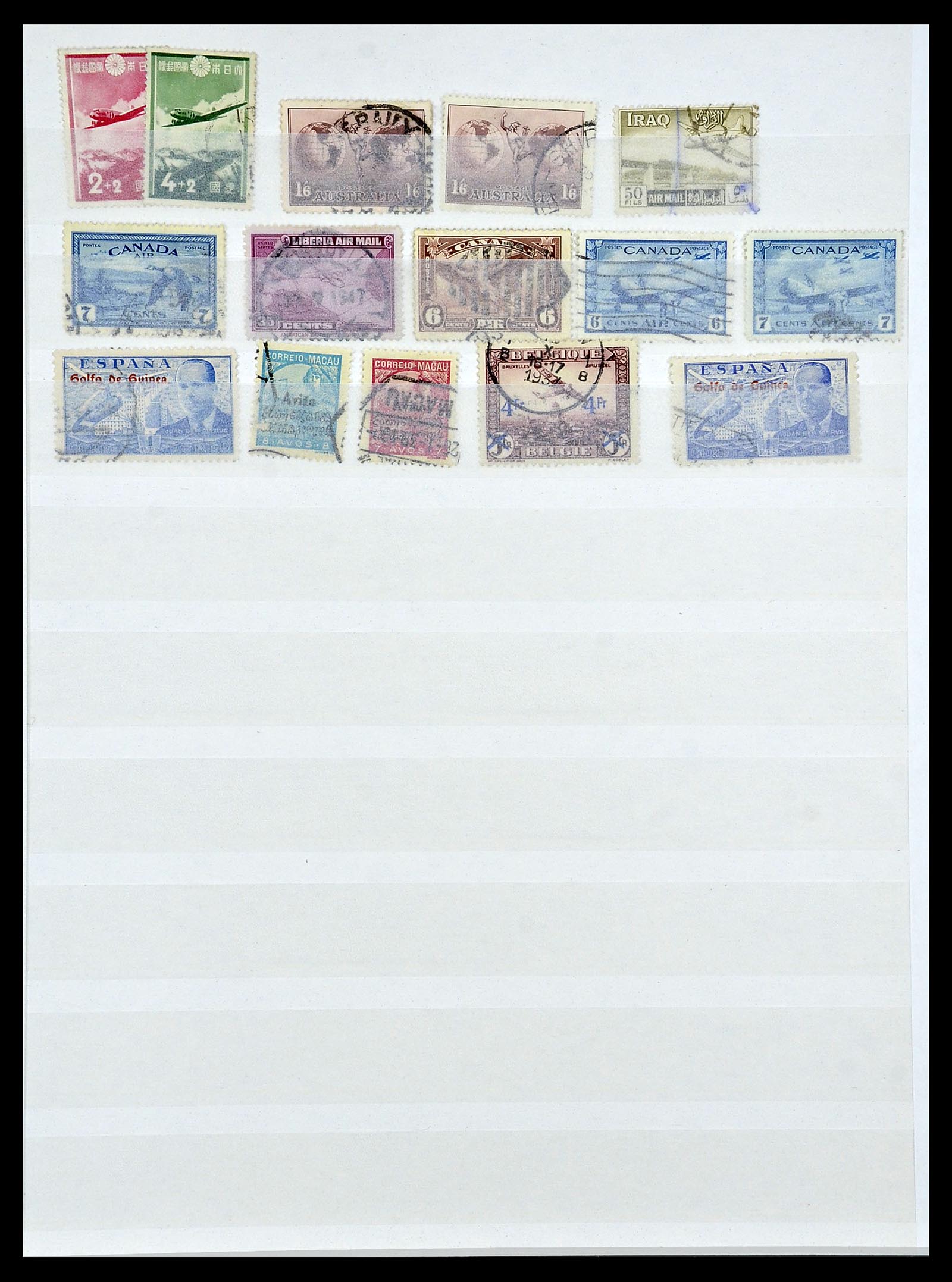 34266 011 - Stamp collection 34266 World airmail 1920-1955.