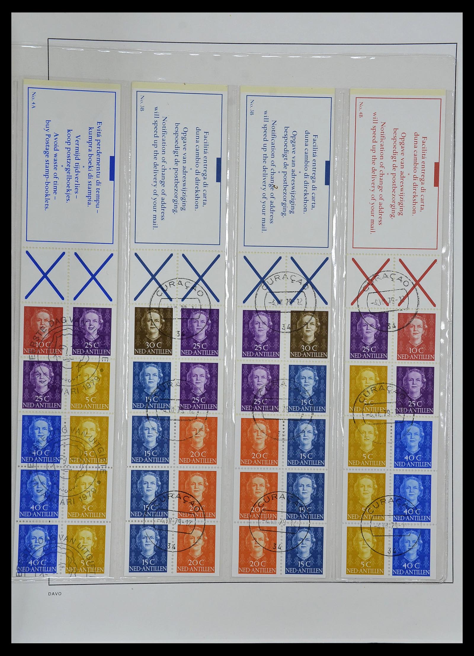 34267 025 - Stamp collection 34267 Netherlands stamp booklets 1964-1991.