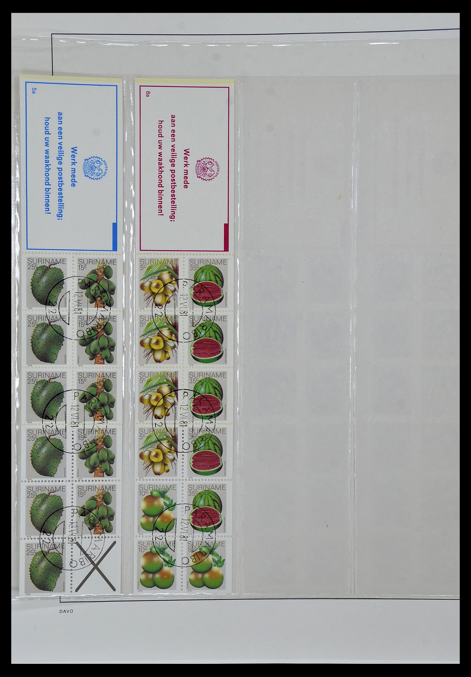 34267 035 - Stamp collection 34267 Netherlands stamp booklets 1964-1991.