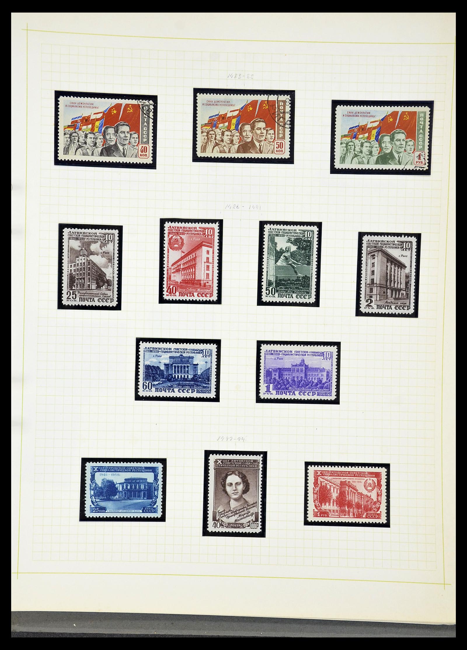 34268 131 - Postzegelverzameling 34268 Rusland 1858-1964.