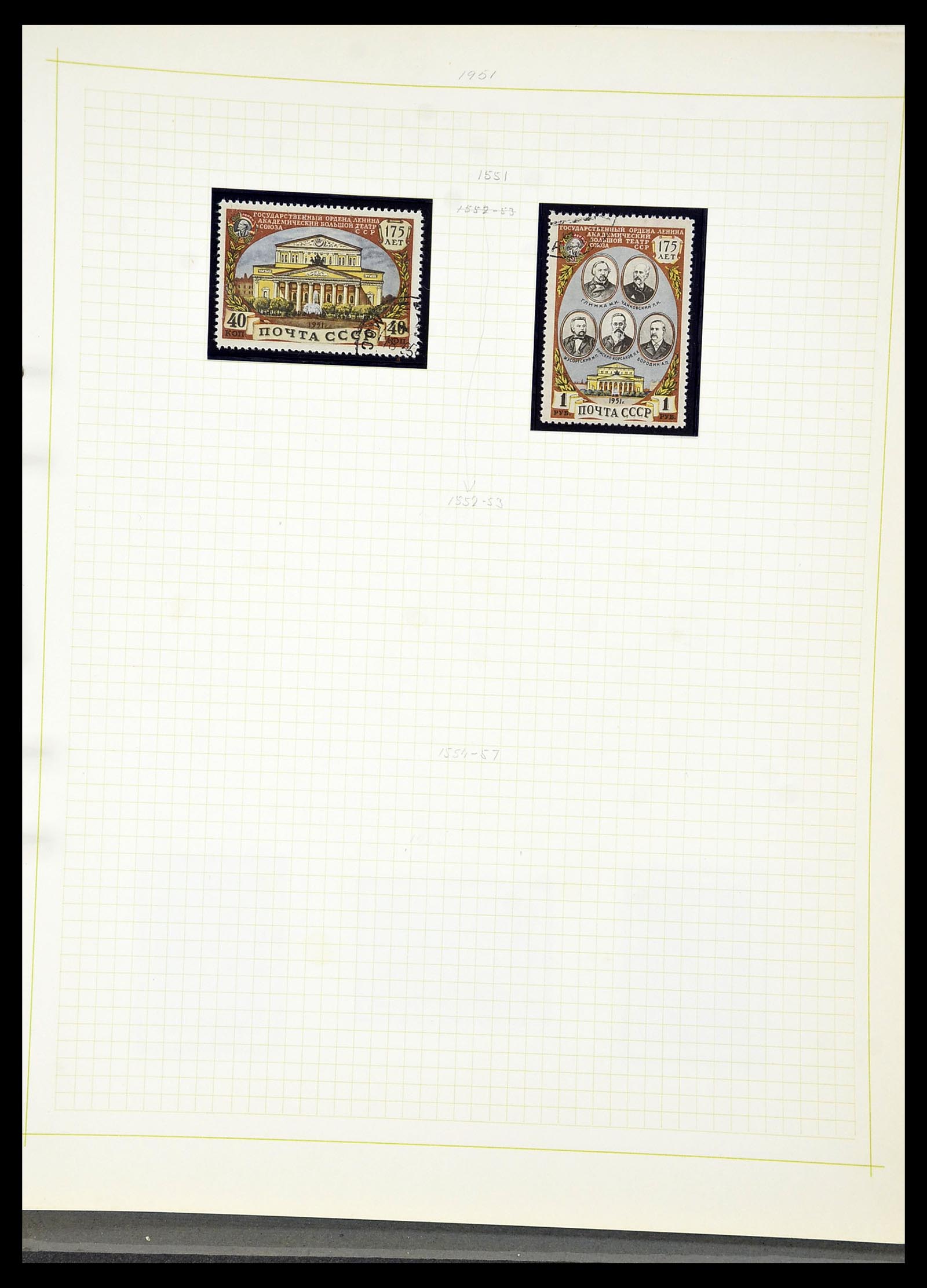 34268 137 - Postzegelverzameling 34268 Rusland 1858-1964.