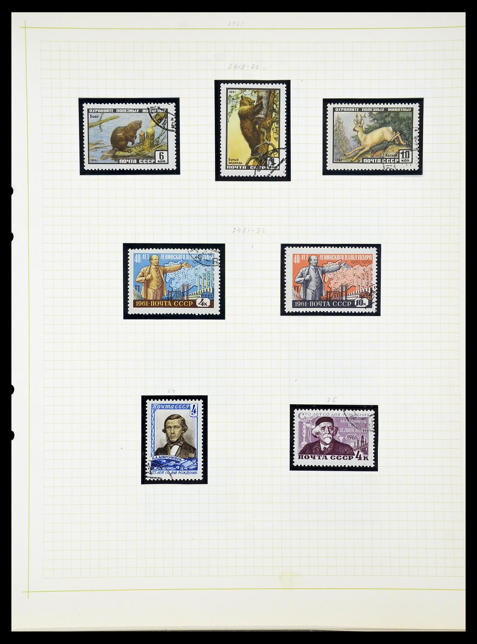 34268 246 - Postzegelverzameling 34268 Rusland 1858-1964.