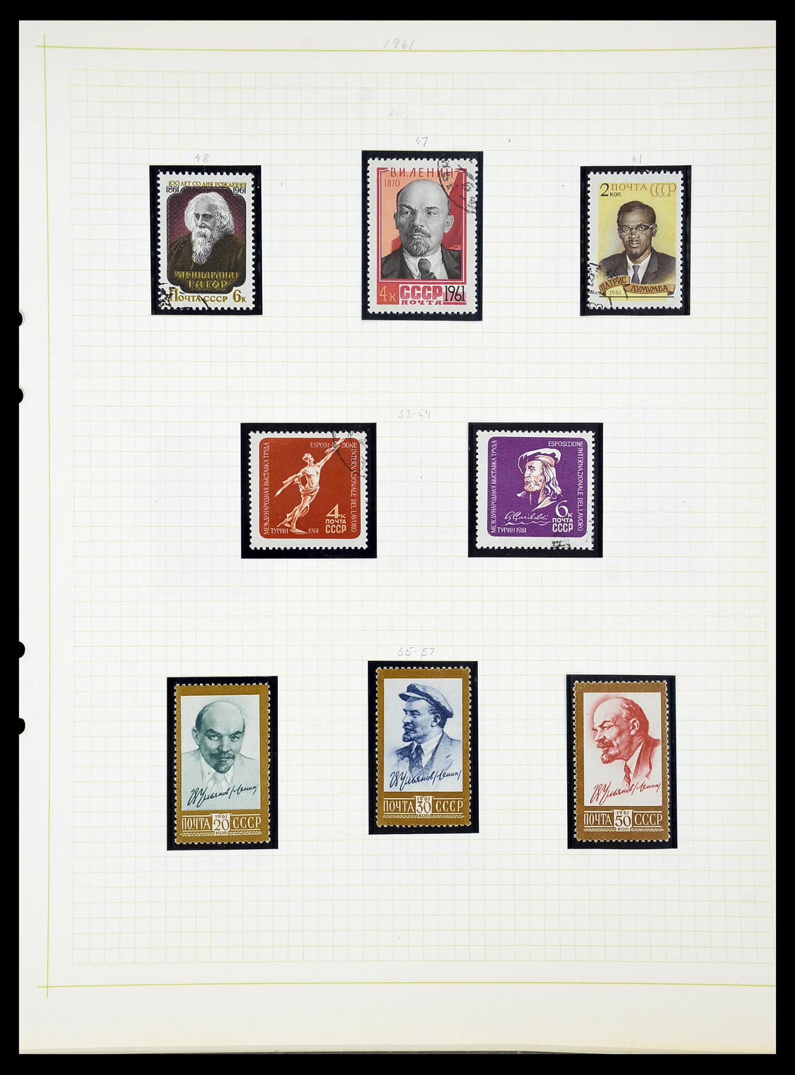 34268 250 - Postzegelverzameling 34268 Rusland 1858-1964.