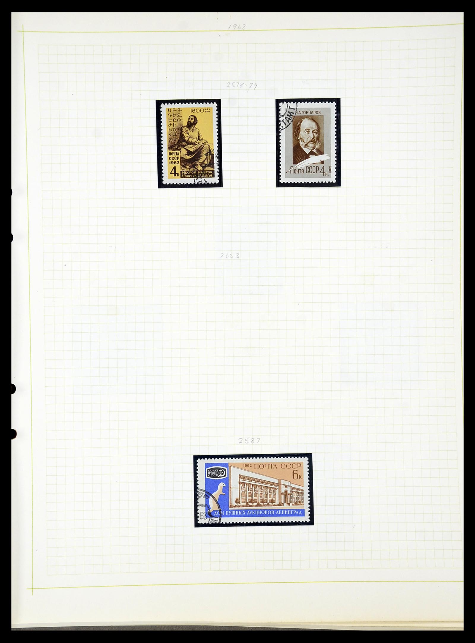 34268 266 - Postzegelverzameling 34268 Rusland 1858-1964.