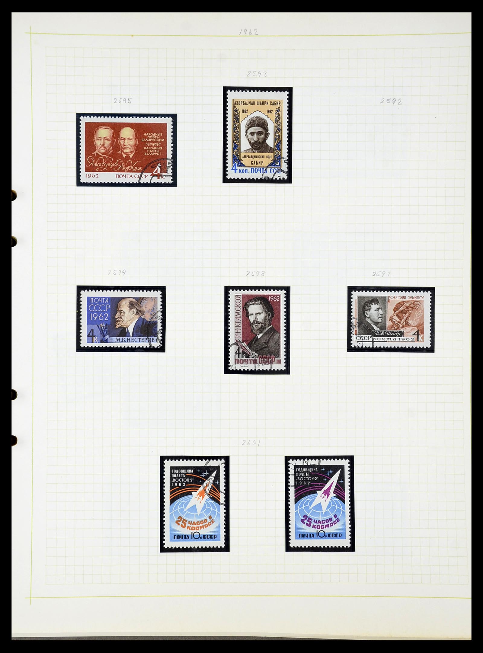 34268 267 - Postzegelverzameling 34268 Rusland 1858-1964.