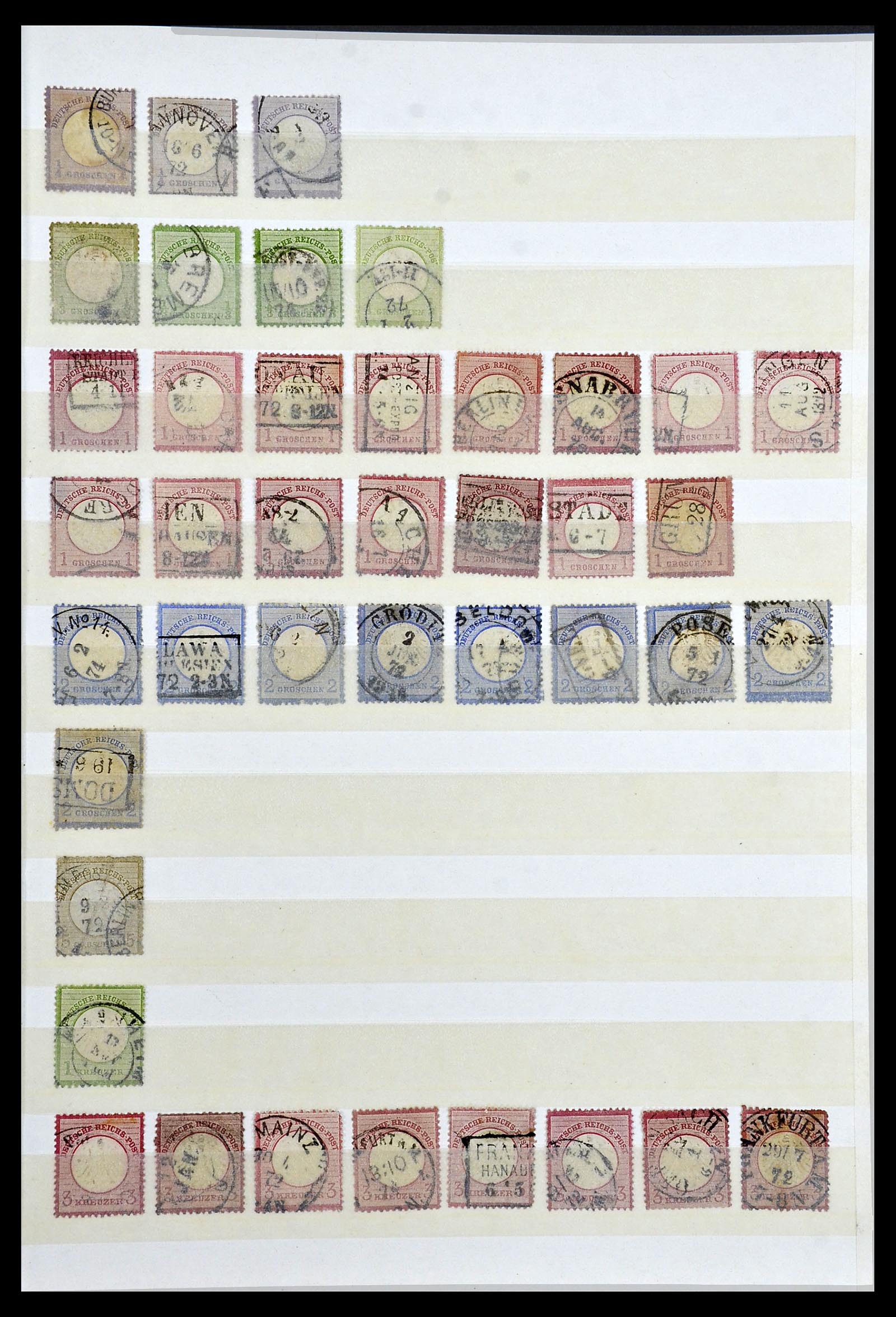34270 001 - Postzegelverzameling 34270 Duitse Rijk 1872-1942.