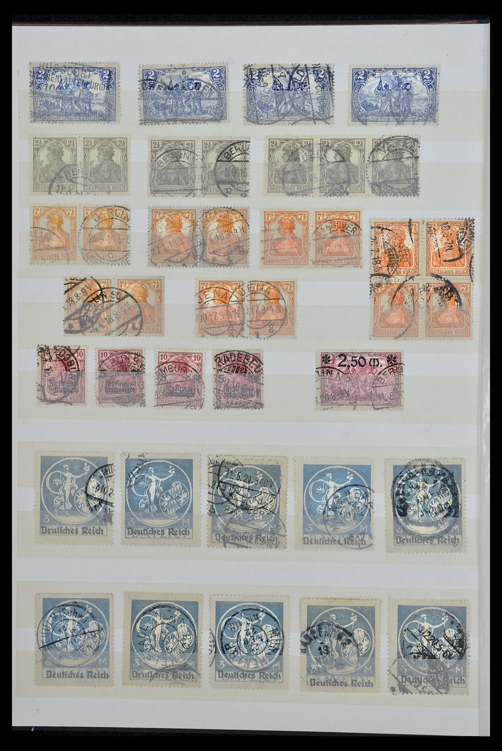 34270 006 - Postzegelverzameling 34270 Duitse Rijk 1872-1942.