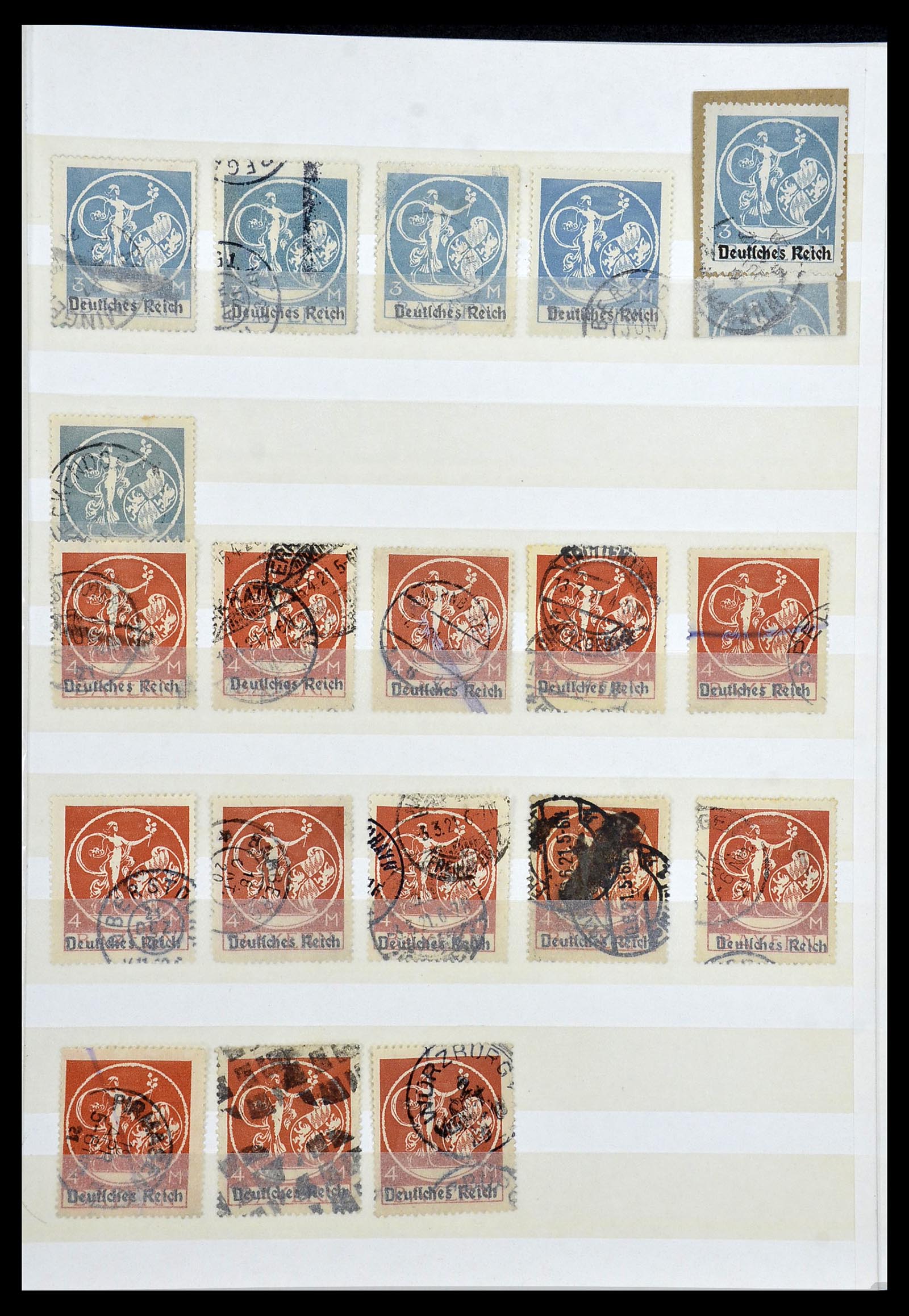 34270 007 - Postzegelverzameling 34270 Duitse Rijk 1872-1942.