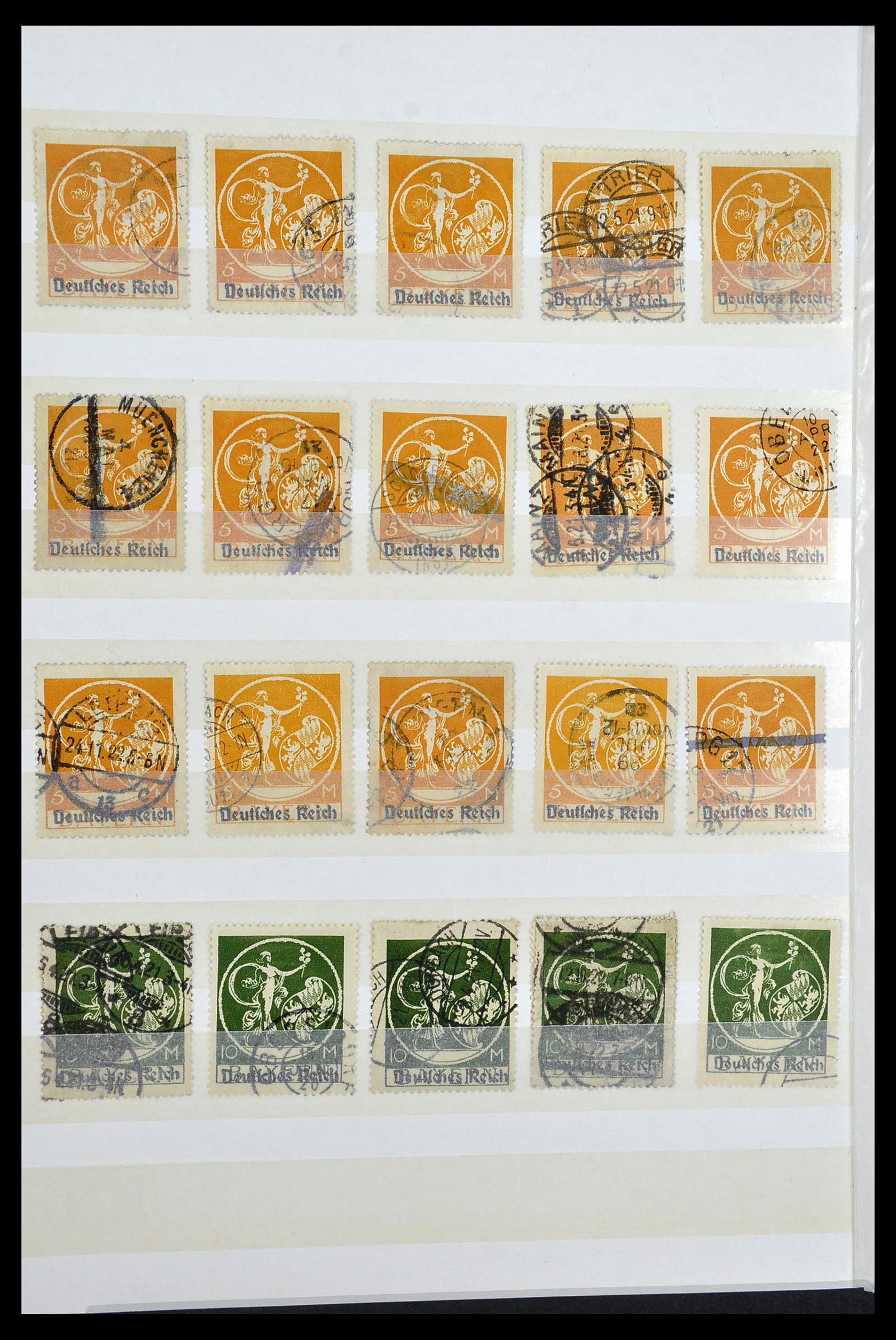 34270 008 - Postzegelverzameling 34270 Duitse Rijk 1872-1942.