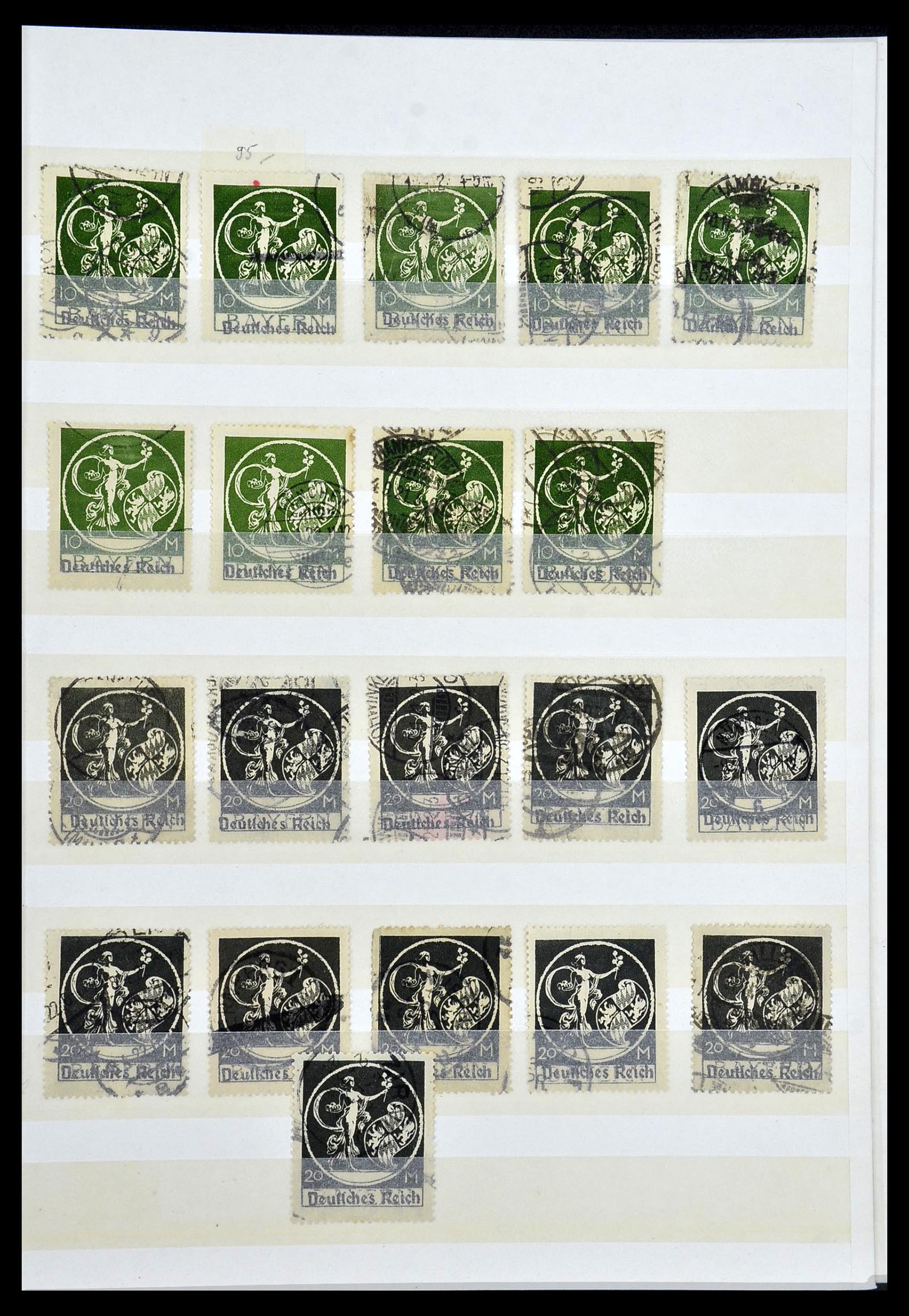 34270 009 - Postzegelverzameling 34270 Duitse Rijk 1872-1942.