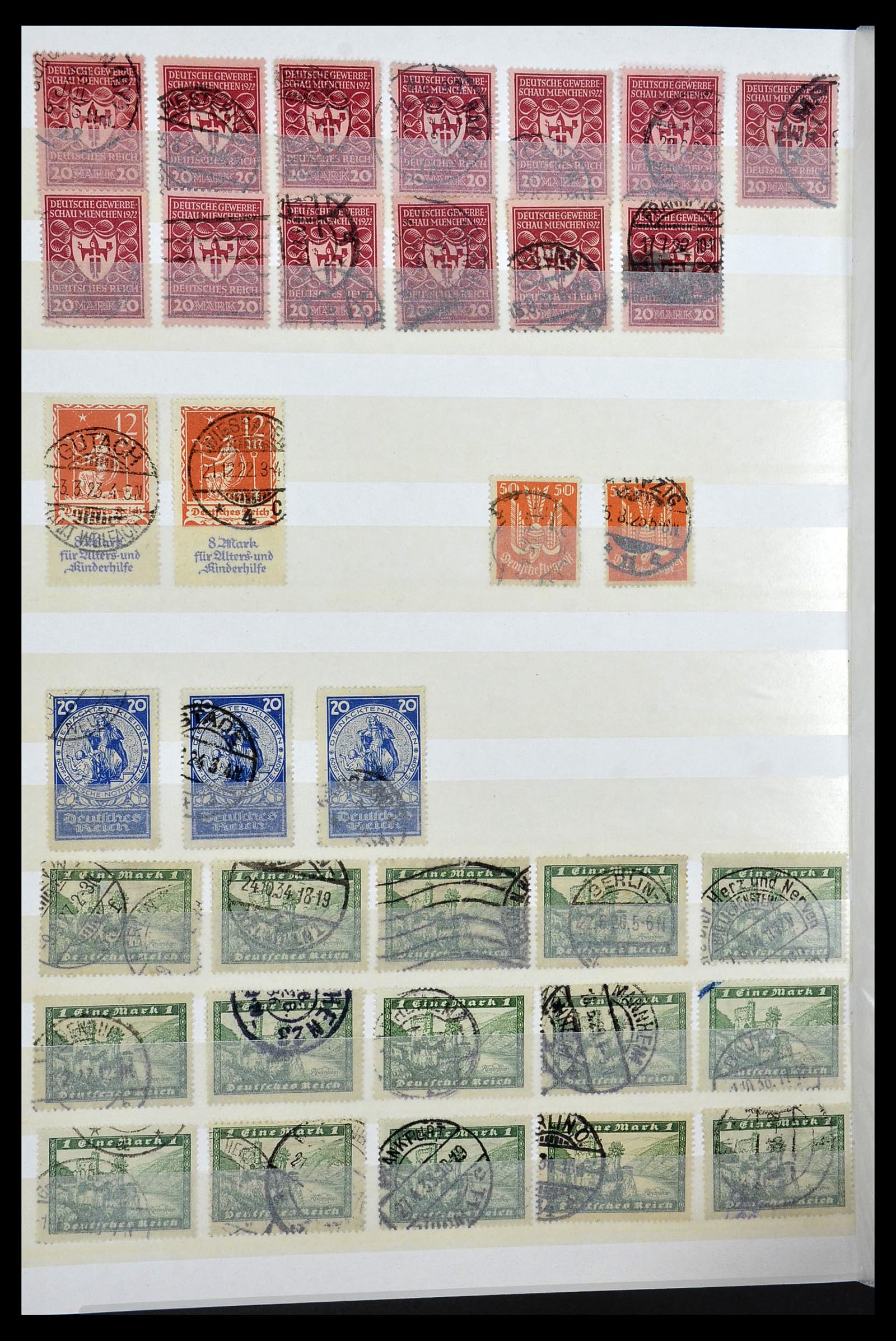 34270 010 - Postzegelverzameling 34270 Duitse Rijk 1872-1942.