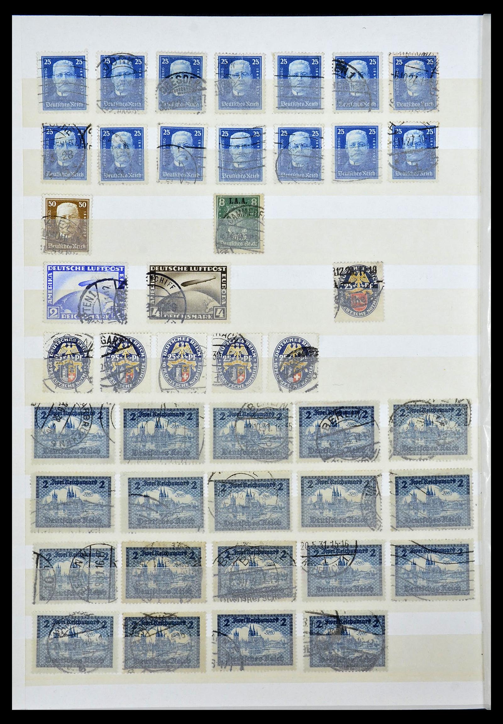 34270 016 - Postzegelverzameling 34270 Duitse Rijk 1872-1942.