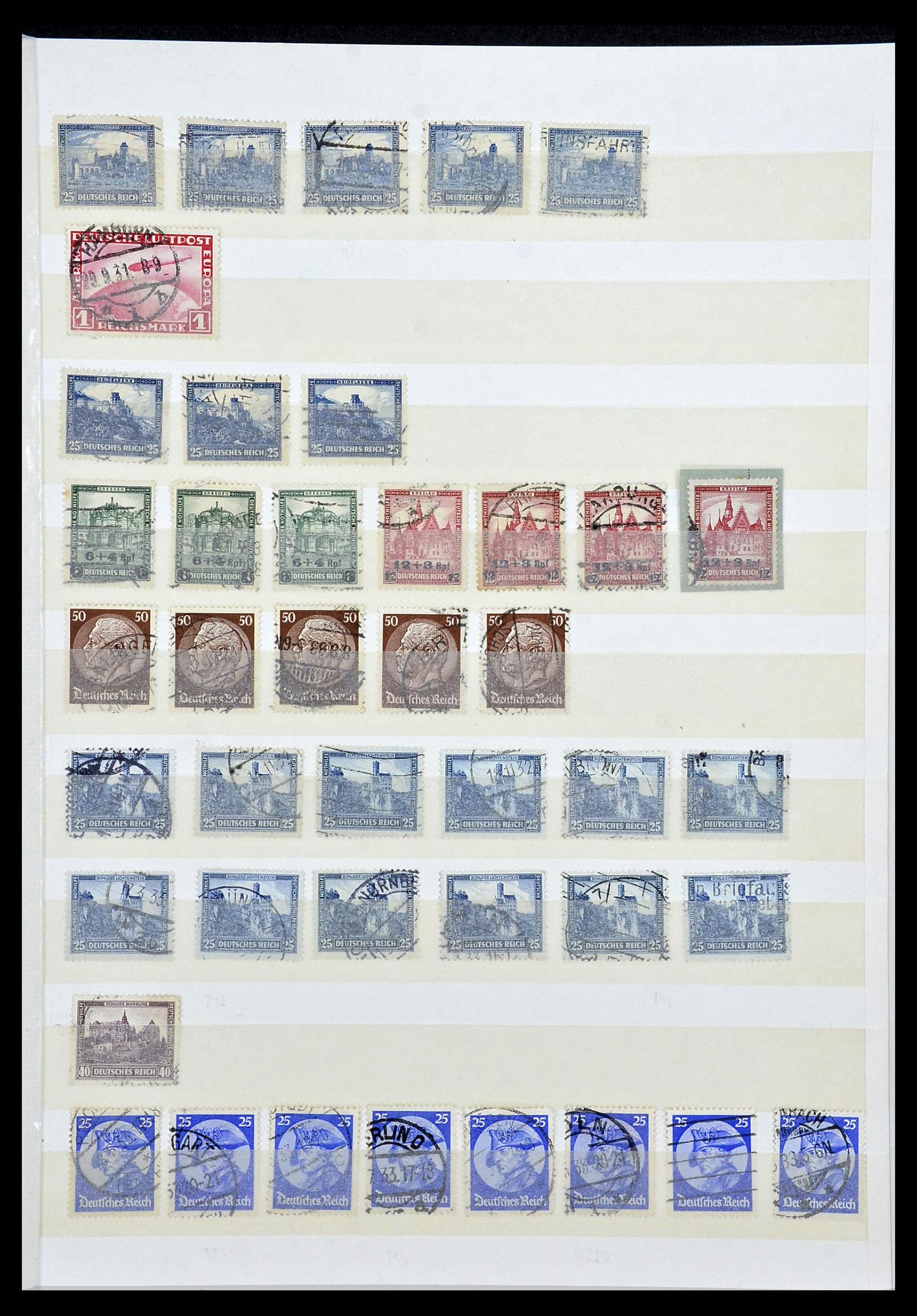 34270 017 - Stamp collection 34270 German Reich 1872-1942.