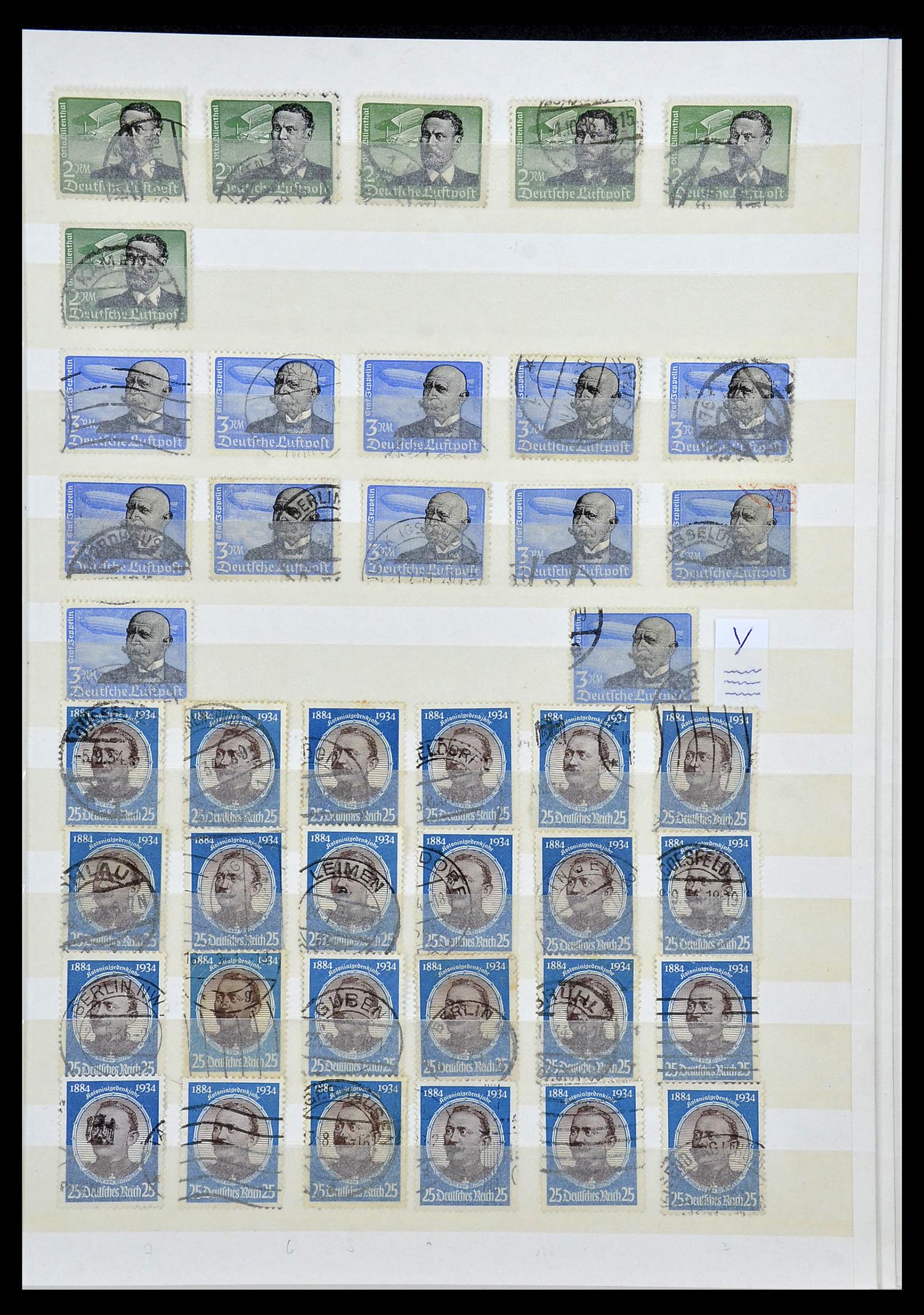 34270 019 - Postzegelverzameling 34270 Duitse Rijk 1872-1942.